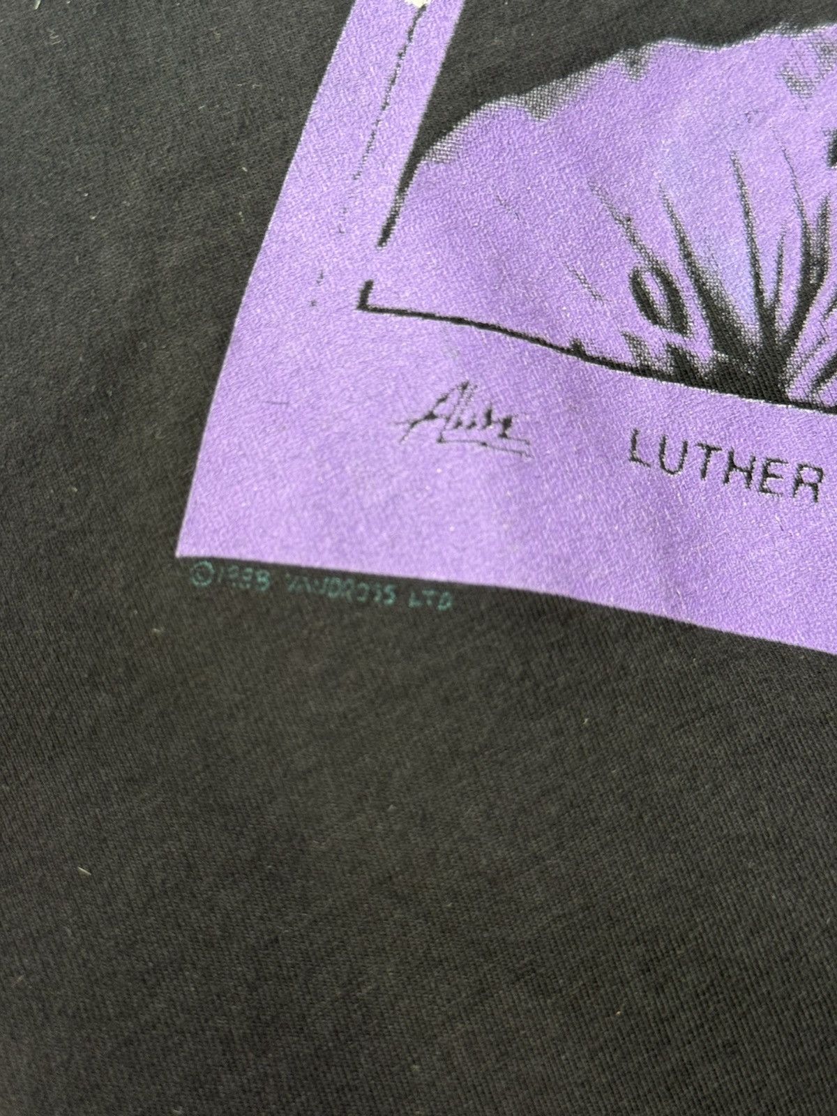 Band Tees Vintage Luther Vandross 1988 Rap T-Shirt Rare Size US M / EU 48-50 / 2 - 8 Thumbnail