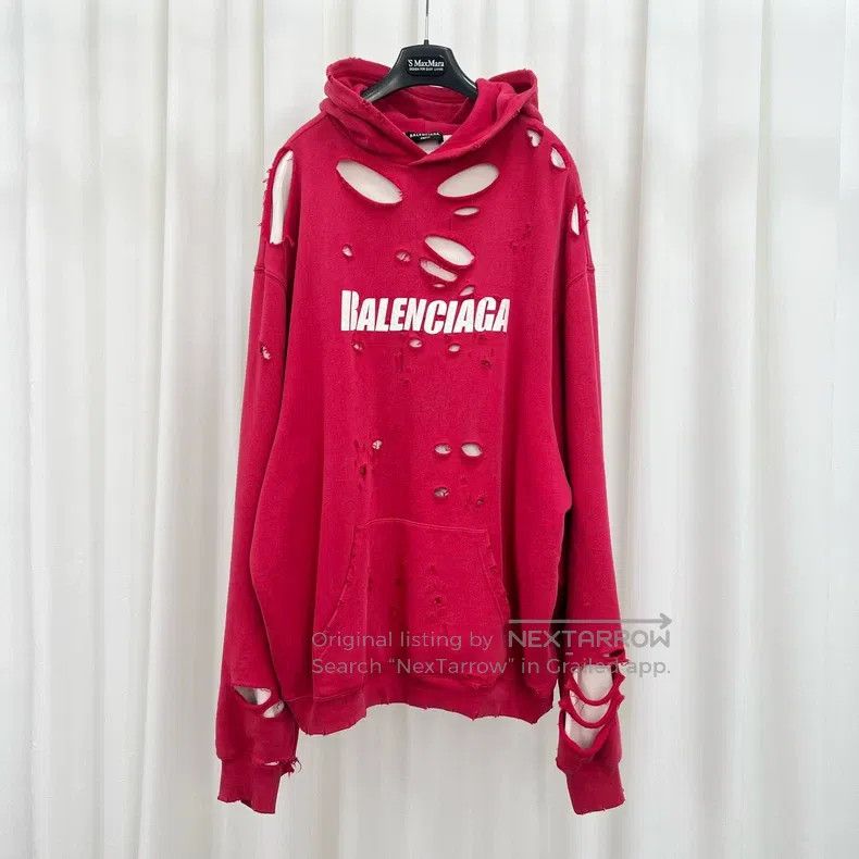 Balenciaga Balenciaga hoodie Size US XXS / EU 40 - 1 Thumbnail
