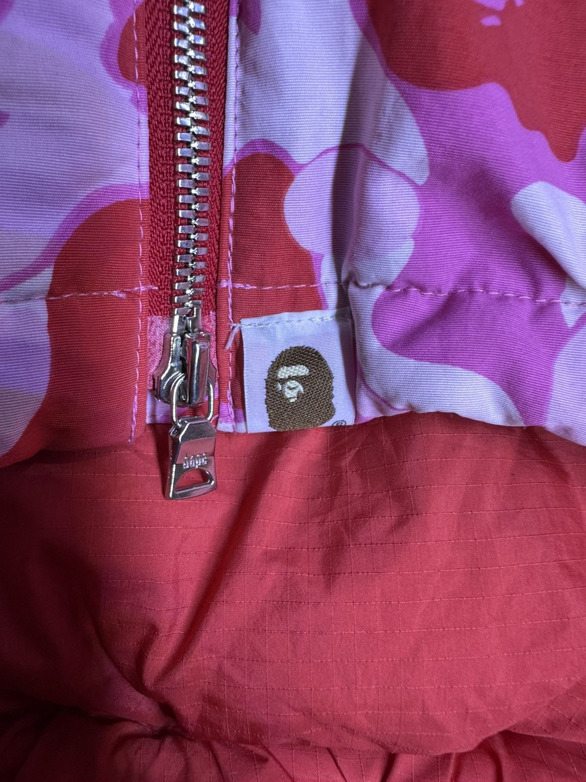 Bape Bape ABC Camo Down Pink Puffer jacket Size US M / EU 48-50 / 2 - 3 Thumbnail