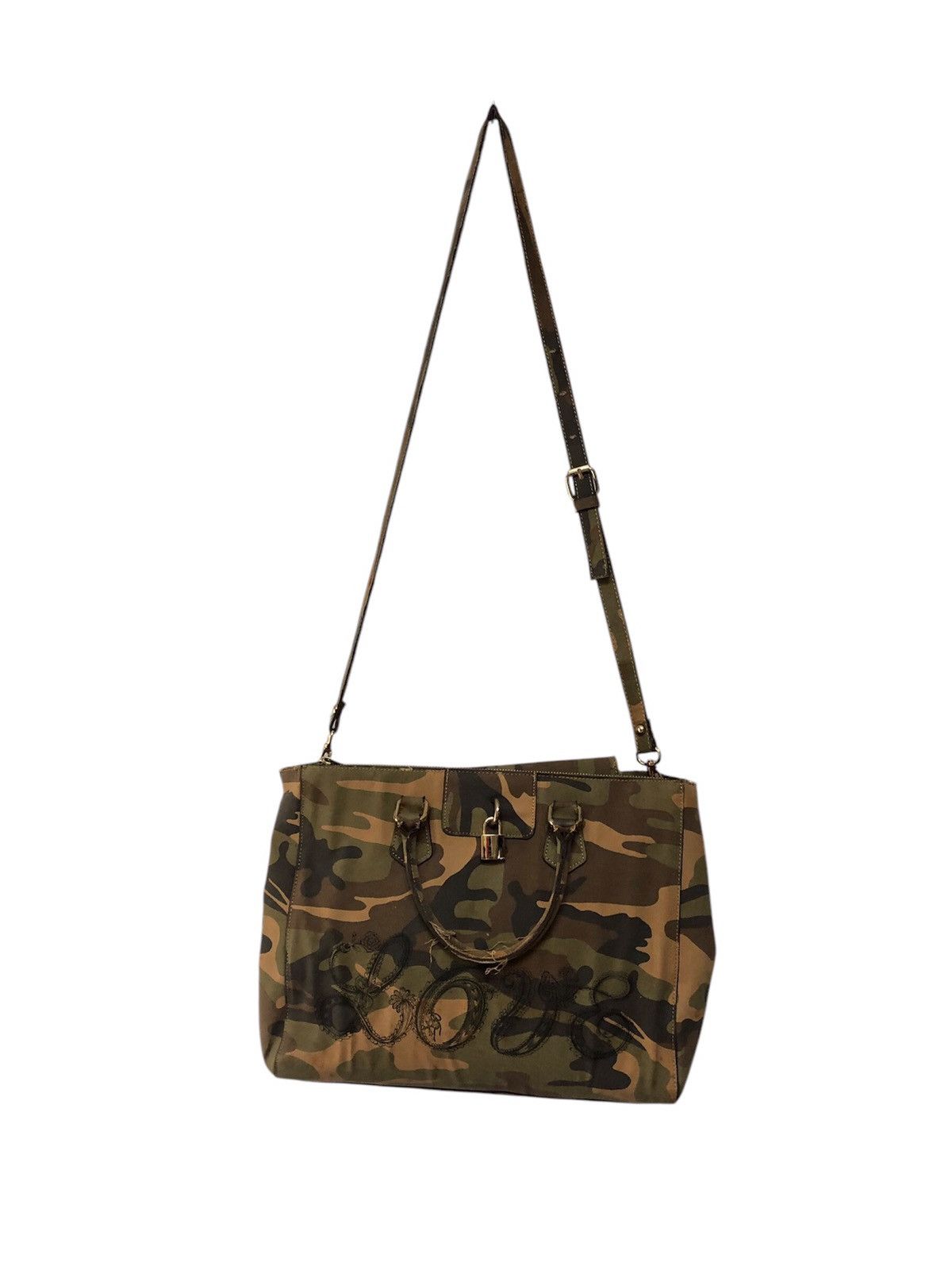 If Six Was Nine COOLATIQUES Camo Avant Garde Style Punk Bag Size ONE SIZE - 3 Thumbnail