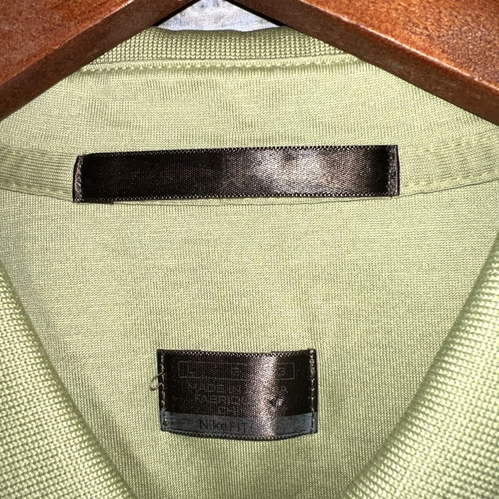 Nike Nike Tiger Woods Collection Fit Dry Polo Shirt L Green Mens Sise Size US L / EU 52-54 / 3 - 3 Thumbnail