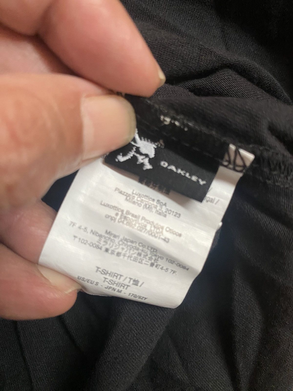 Oakley × Samuel Ross Oakley x Samuel Ross Black Tee Size S BNWT Size US S / EU 44-46 / 1 - 14 Thumbnail