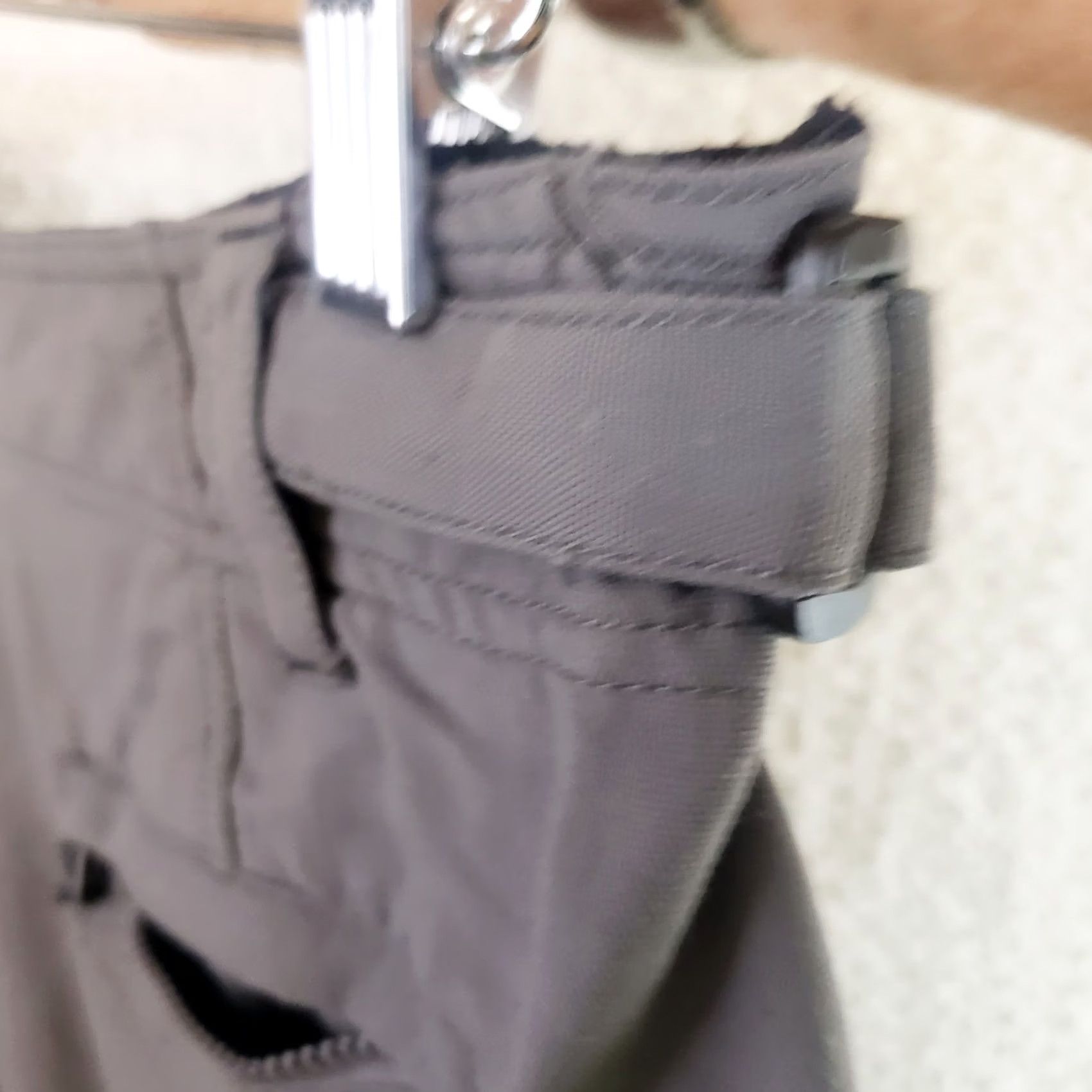 Vintage Gill Shorts Mens L Gray Quick Dry Pockets Cargo Nautical Gill Size US 33 - 6 Thumbnail