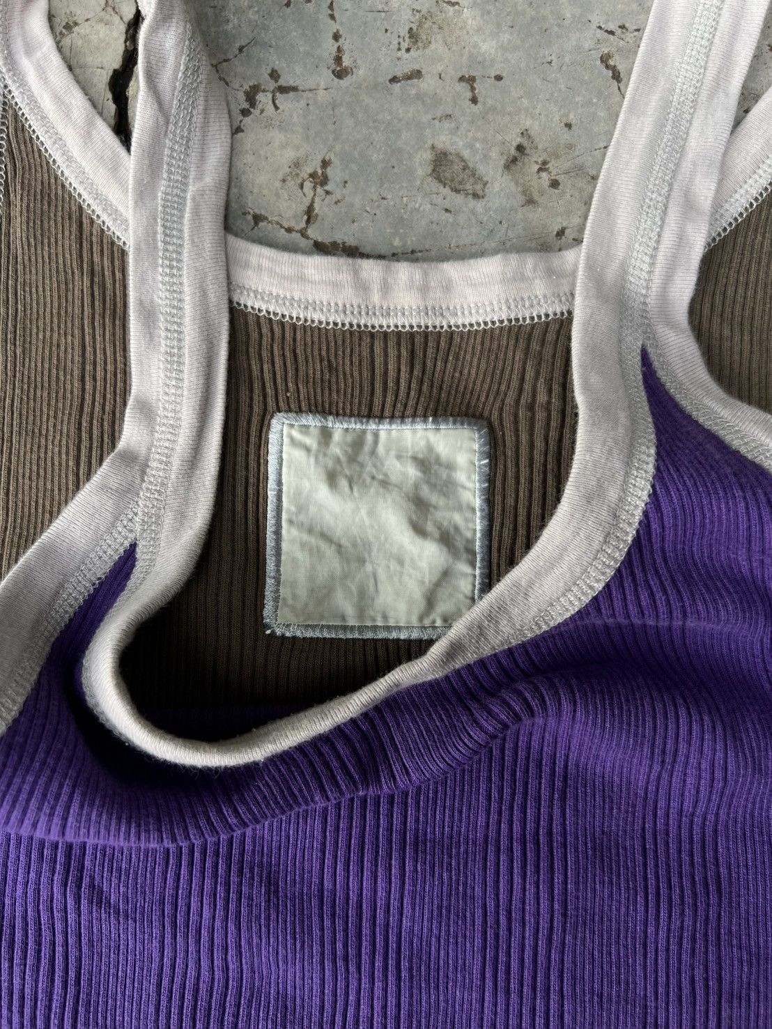Vintage Discovered Tank Top Like Helmut Lang, Mark Renton Style Size US M / EU 48-50 / 2 - 4 Thumbnail