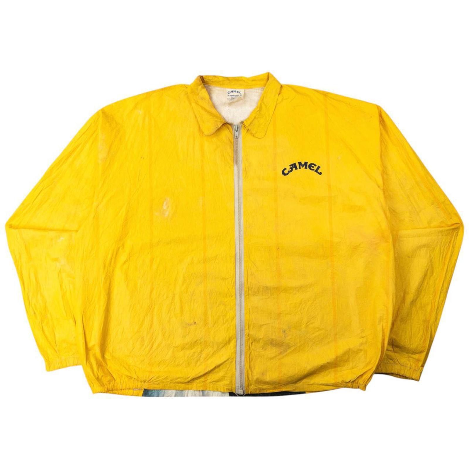 Camel Vintage Camel Cigarettes Lightweight Zip Up Jacket Size XL Size US XL / EU 56 / 4 - 2 Thumbnail