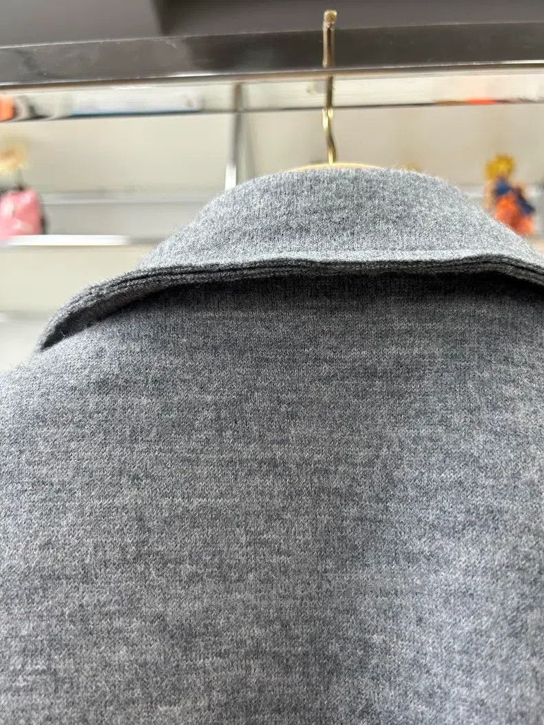 The Row The Row Long wool coat with grey lapels Size XS / US 0-2 / IT 36-38 - 4 Thumbnail