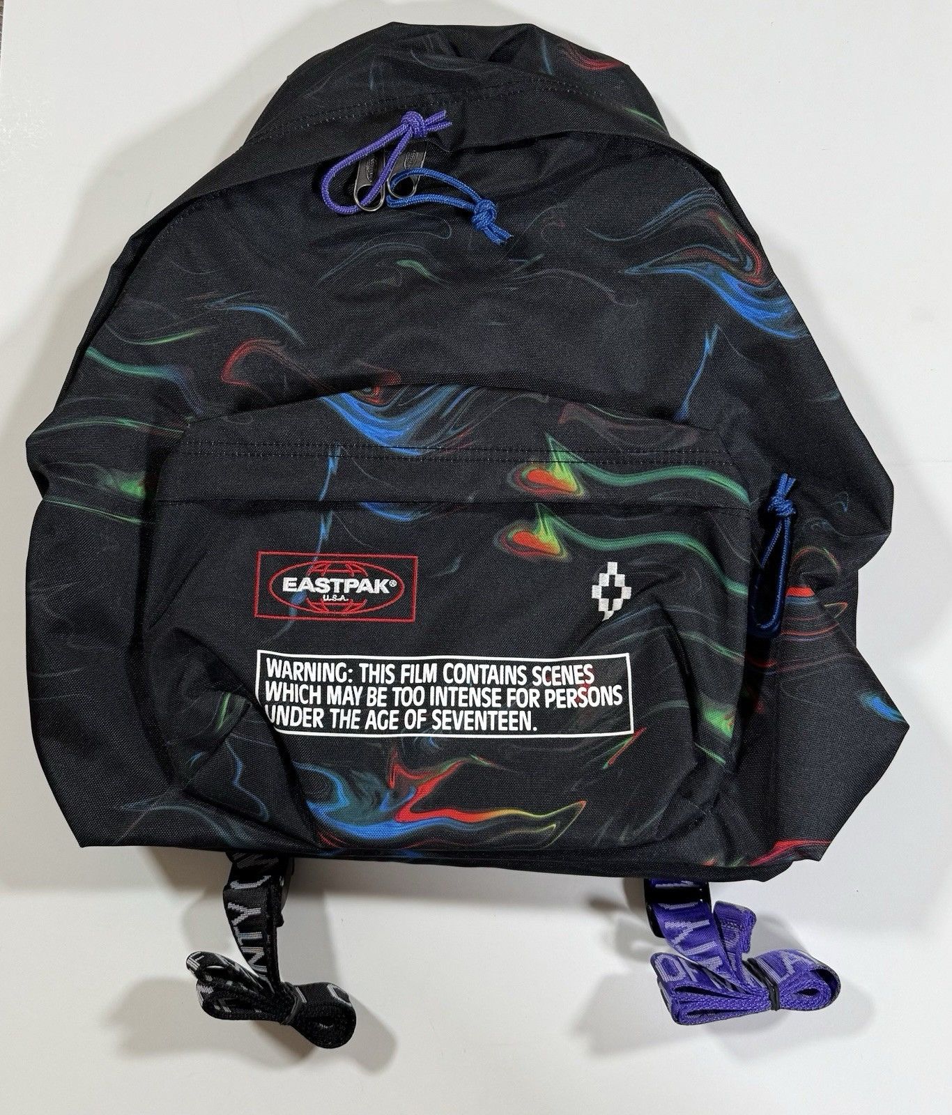 Marcelo Burlon Marcelo Burlon X Eastpak All Over Backpack In Black NWT Size ONE SIZE - 7 Thumbnail