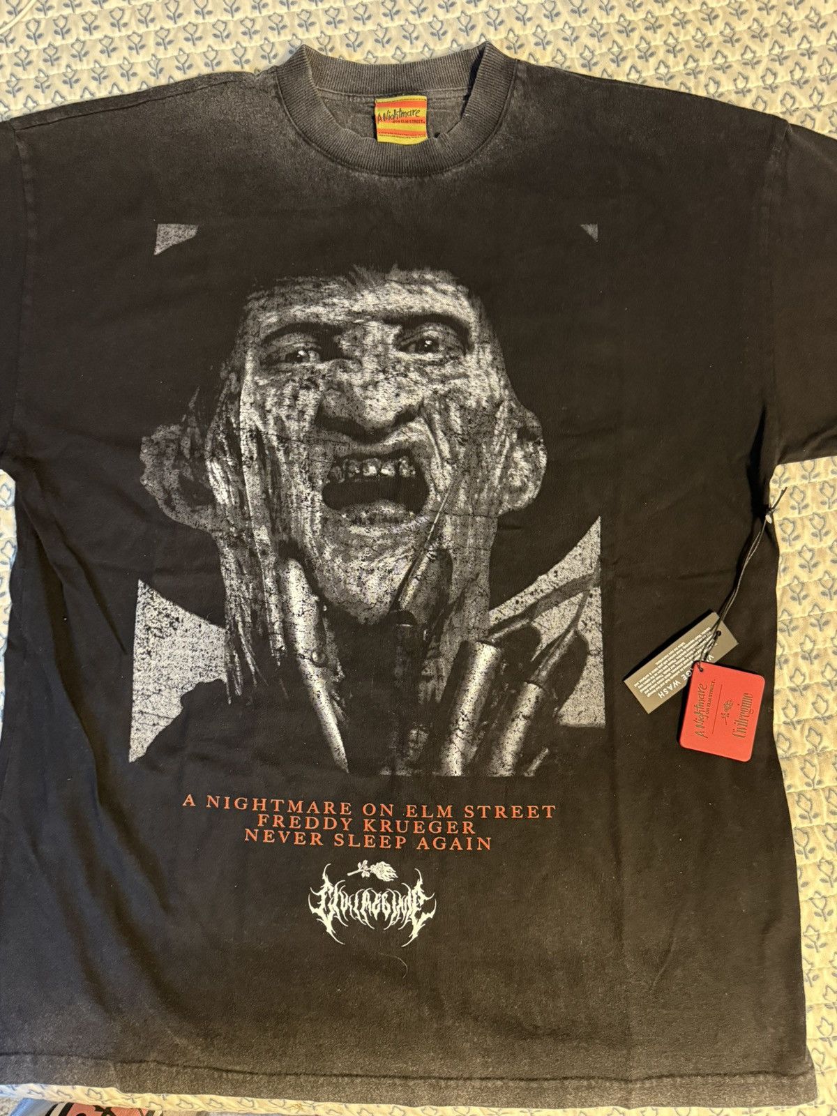 Civil Regime x Nightmare on Elm St Freddy Kruger tee size MD