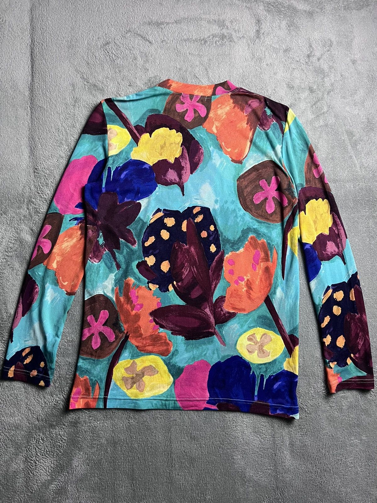 Issey Miyake Issey Miyake - F/W96 flower abstract L/S Size S / US 4 / IT 40 - 5 Thumbnail