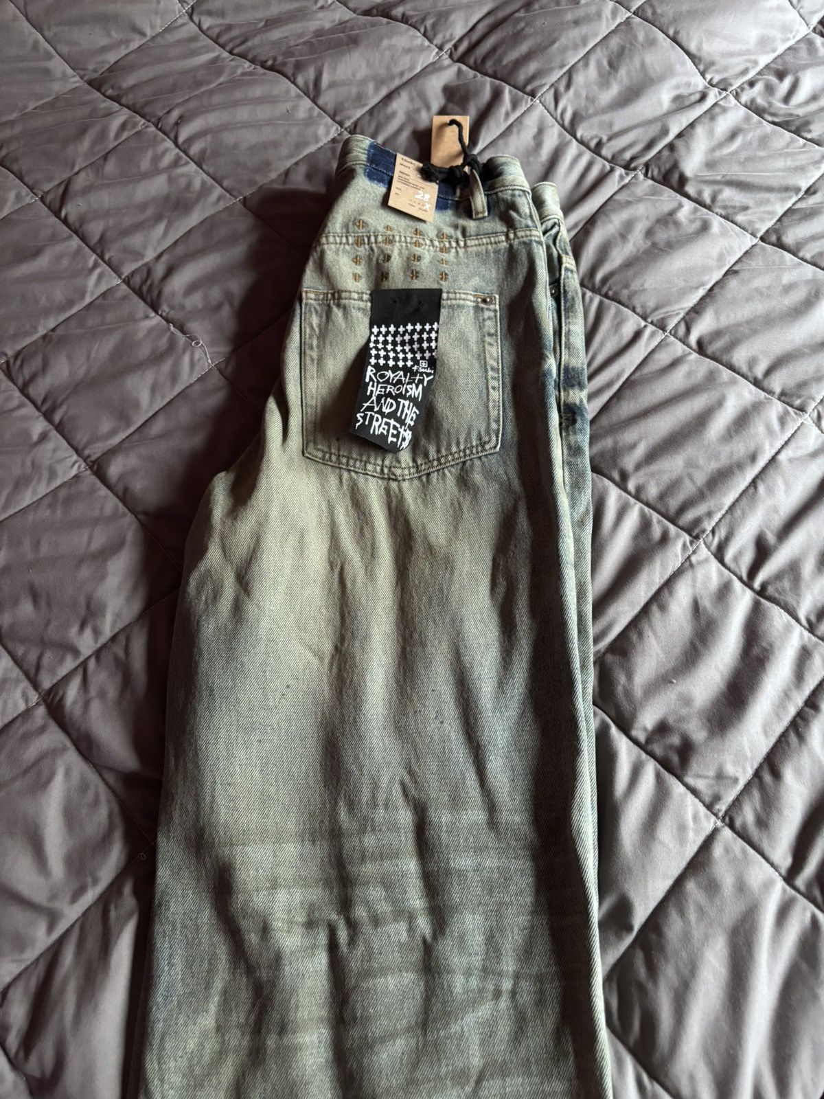 Designer Ksubi Men Maxx Mechanik Jeans Size US 28 / EU 44 - 2 Thumbnail