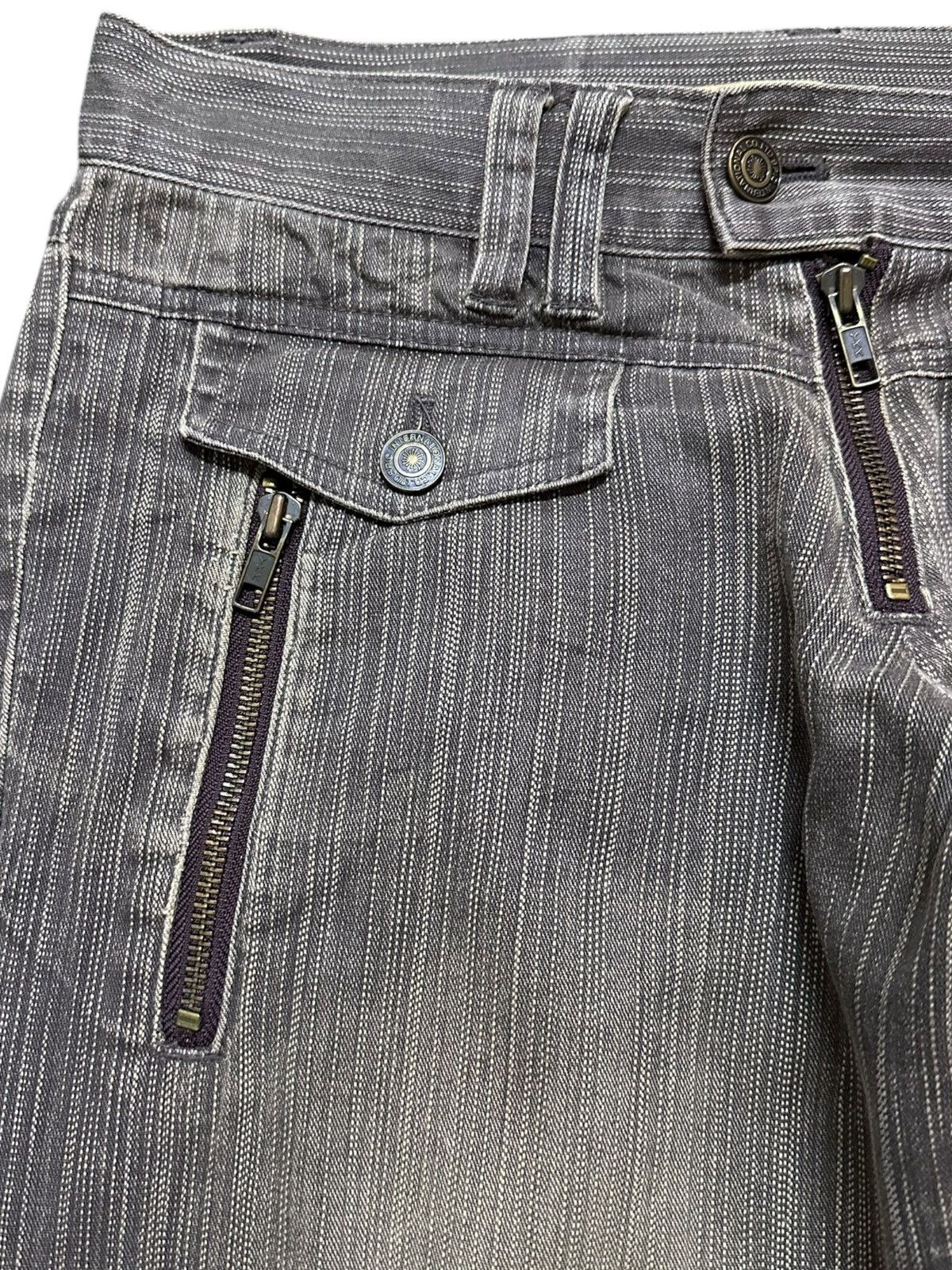 Tornado Mart Vintage Tornado Mart Flare Zipper Detail Avant Garde Jeans Size US 30 / EU 46 - 3 Thumbnail