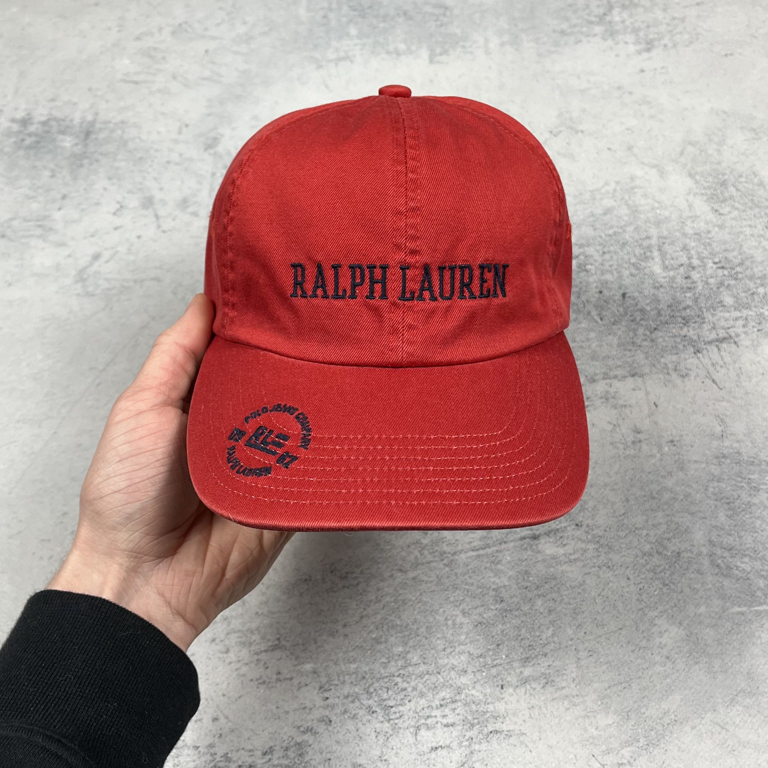 Polo Ralph Lauren Vintage Ralph Lauren Big Logo Baseball Cap 90’s Size ONE SIZE - 5 Thumbnail