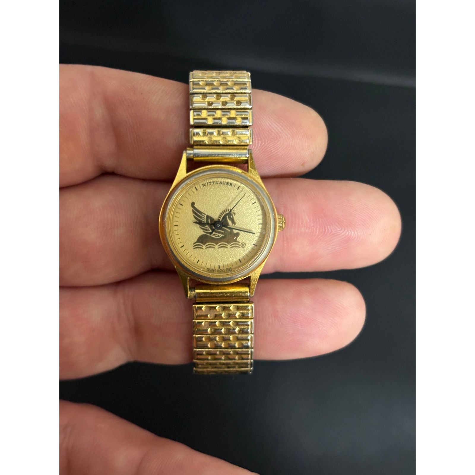 Wittnauer Vintage Wittnauer Gold Tone Womens Watch! New Battery! Size ONE SIZE - 4 Thumbnail