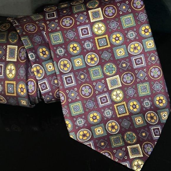 Christian Dior Monsieur × Dior Dior Mid Century Modern Baroque tapestry Neckwear Tie 100% A Size ONE SIZE - 1 Thumbnail