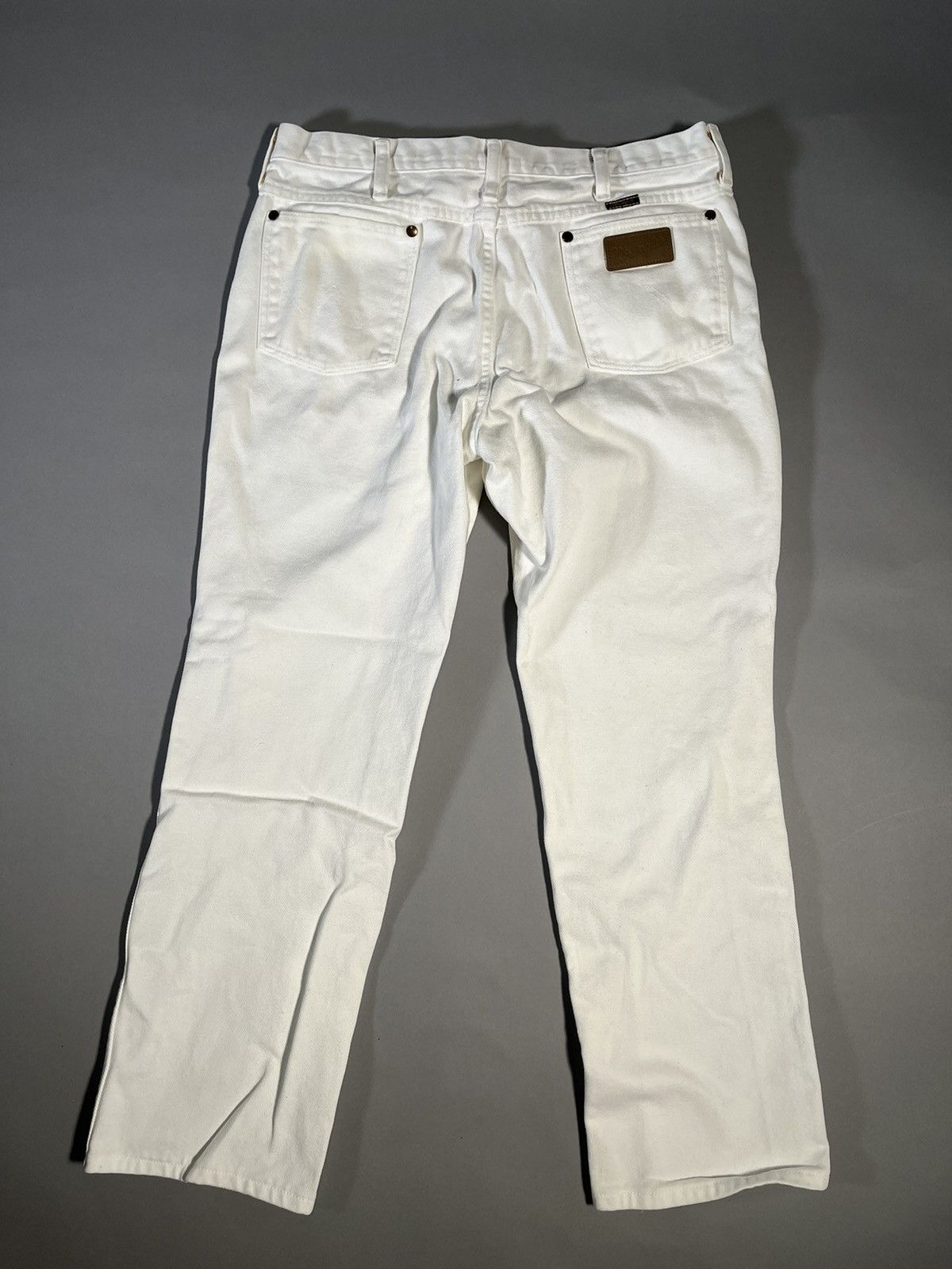 Wrangler White Wrangler Jeans Made in USA Size US 30 / EU 46 - 5 Thumbnail