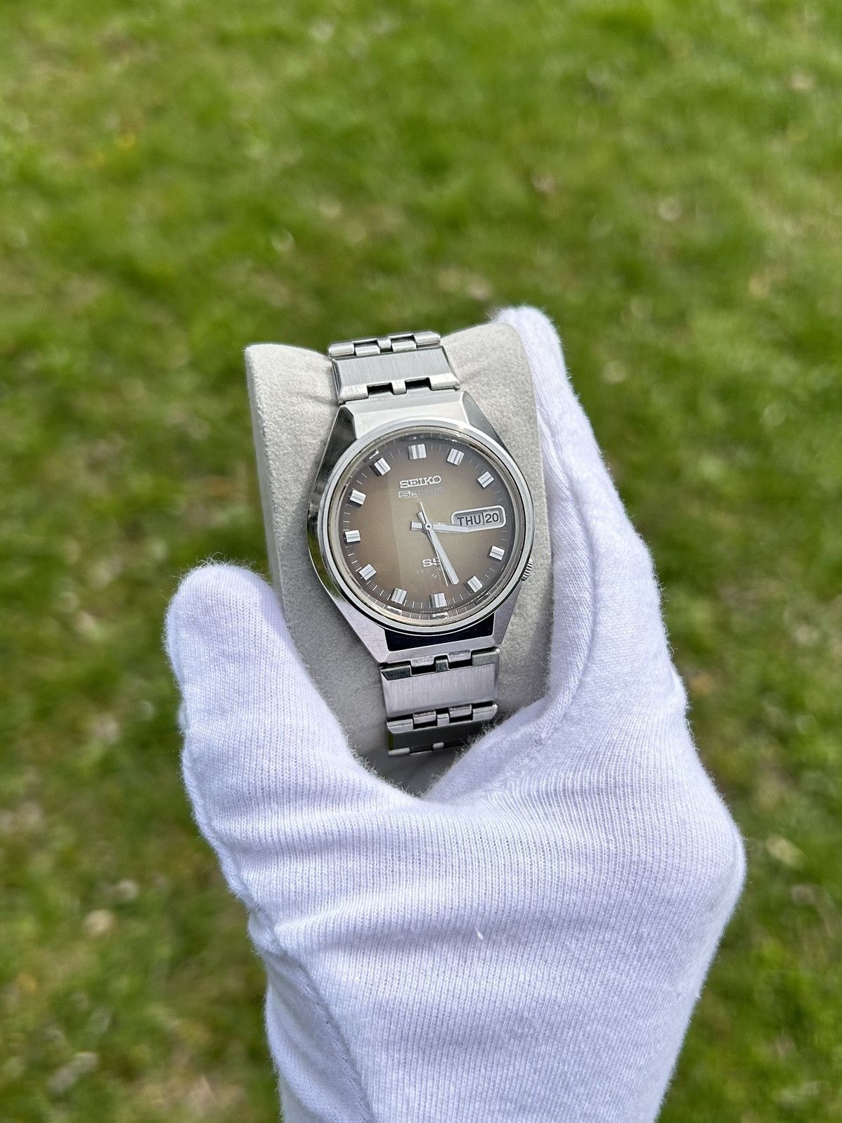 Vintage Vintage Seiko Actus SS Automatic Watch Collectible 1970s Size ONE SIZE - 12 Thumbnail