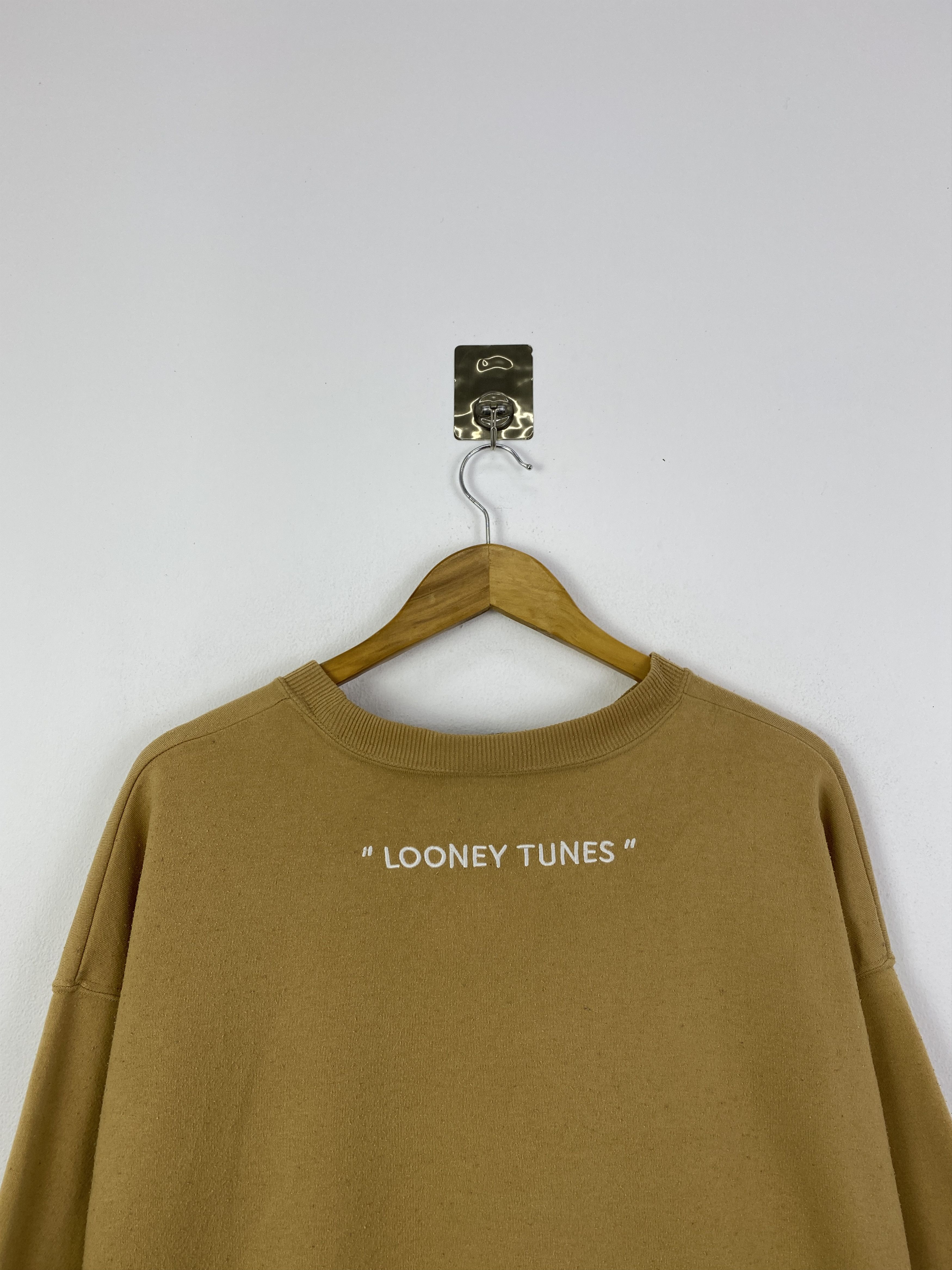 Warner Bros Vintage Looney Tunes Printed Pullover Sweatshirt SH0139 Size US XXL / EU 58 / 5 - 4 Thumbnail