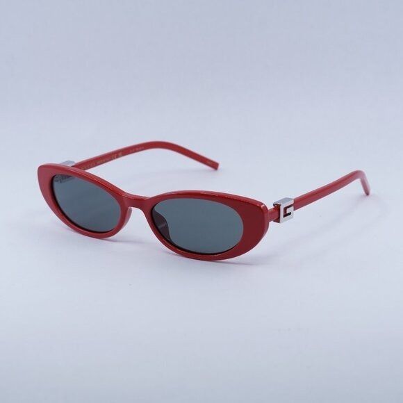 Gucci New Gucci GG1680S 005 Sunglasses - Red Frame, Smoke Lenses Size ONE SIZE - 1 Thumbnail