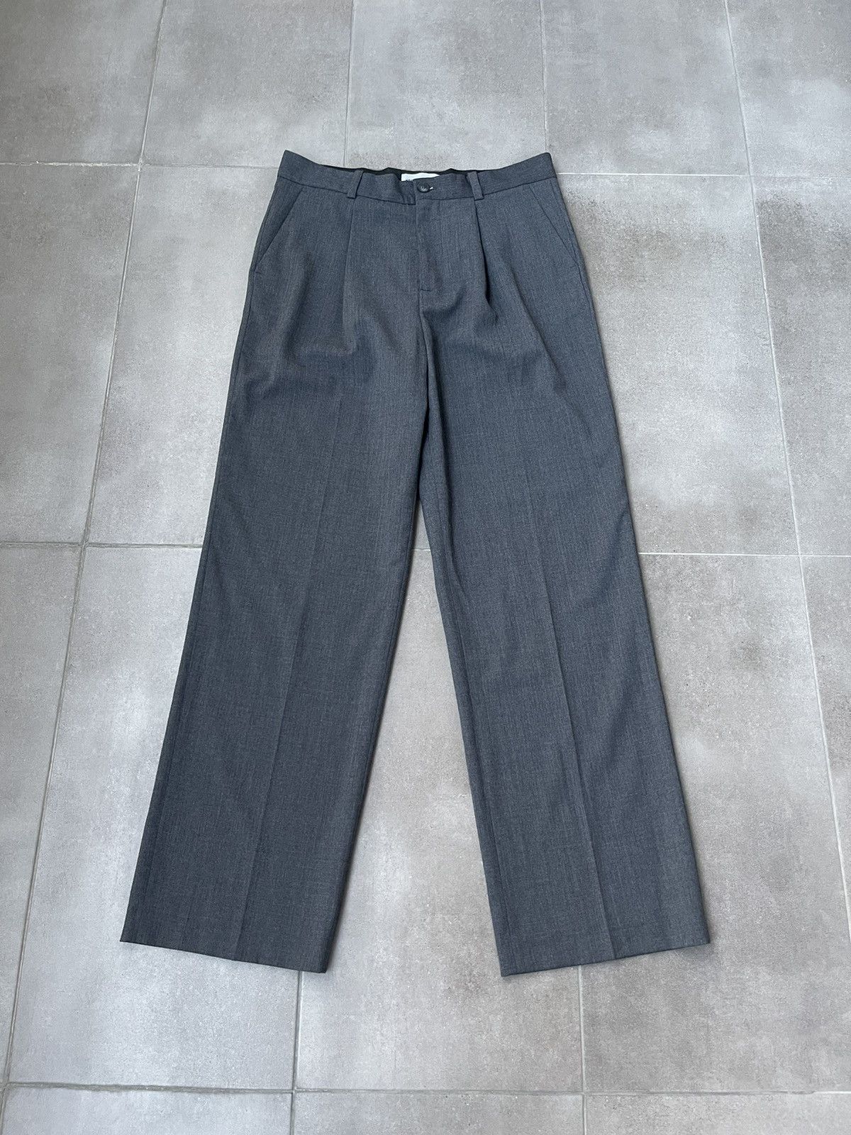 Han Kjobenhavn !DS! AW22 Han Kjobenhavn Boxy Suit Grey Trousers Size US 32 / EU 48 - 7 Thumbnail