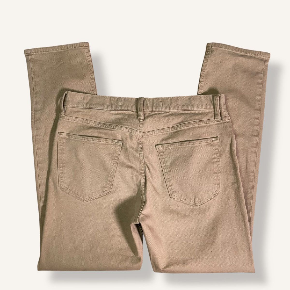 Banana Republic Banana Republic Slim Twill Traveler Pants in Khaki Size US 30 / EU 46 - 7 Thumbnail