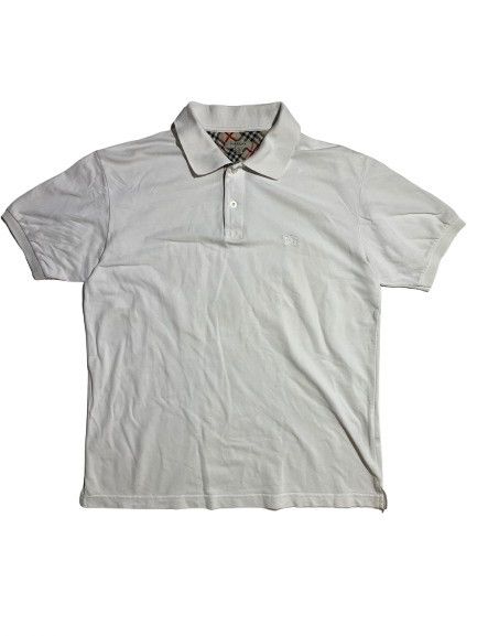 Burberry × Vintage Vintage Burberry Polo T-Shirt Retro Rare Hype Y2K Size US XL / EU 56 / 4 - 1 Thumbnail