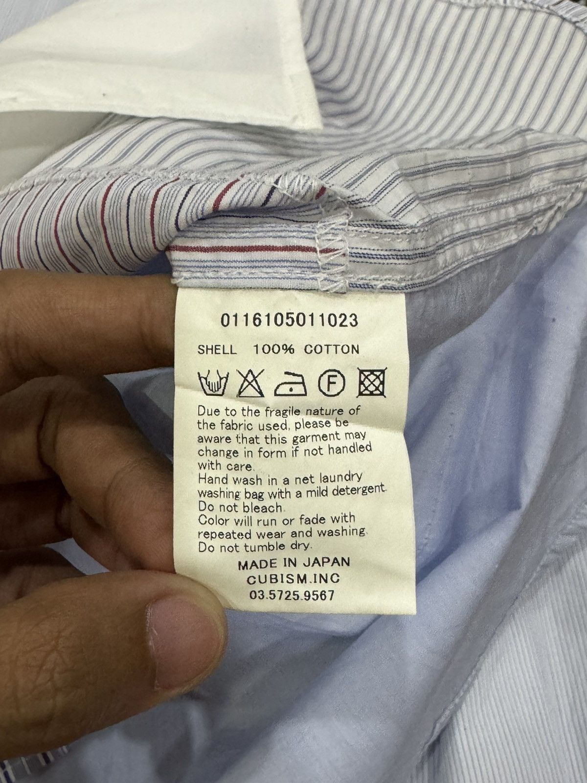 Visvim VISVIM 16SS LONG RIDER SHIRT L/S FLUX PW Rider Shirt Blue Size US M / EU 48-50 / 2 - 10 Thumbnail