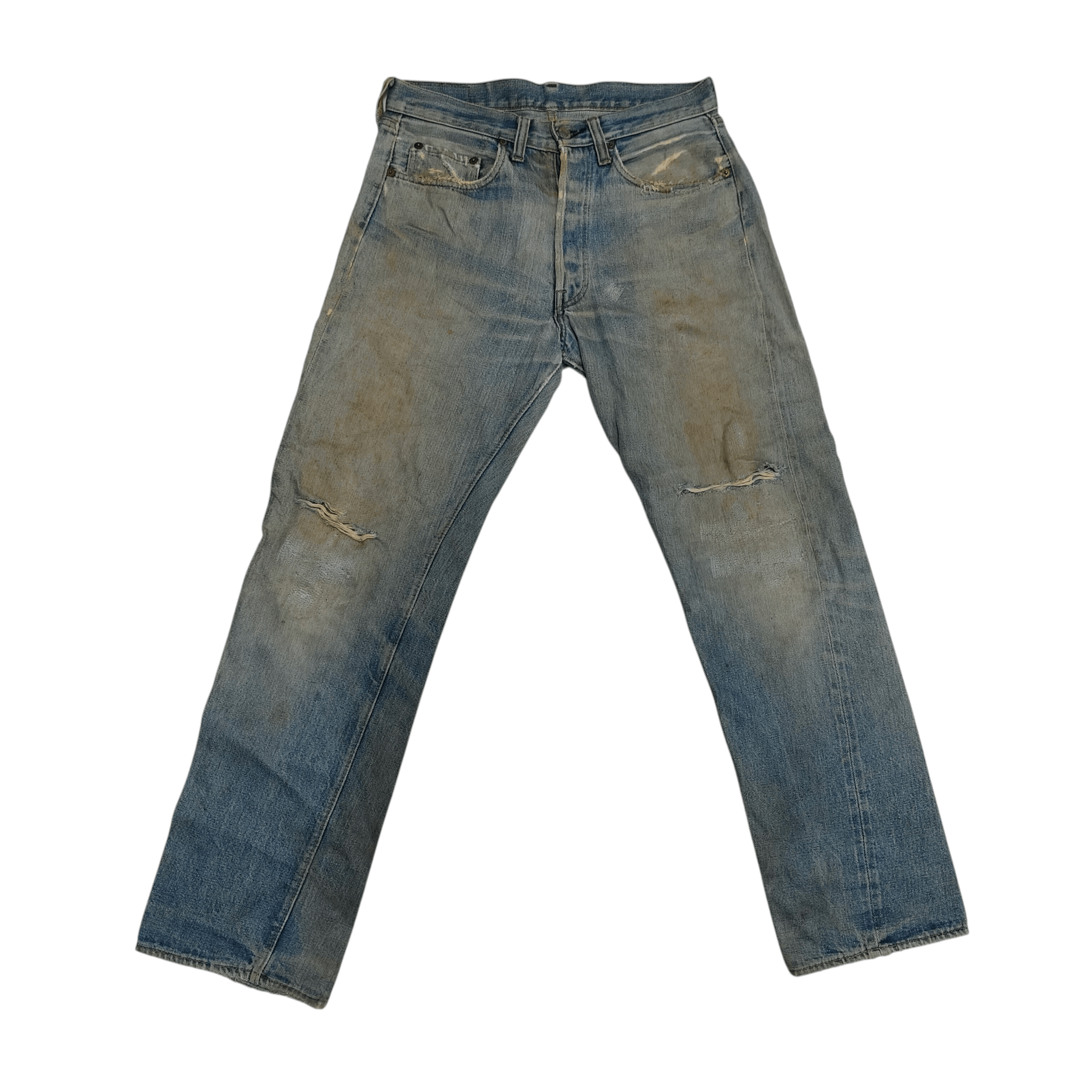 Vintage 70s Levi's 501 Redline Selvedge Distressed Jean