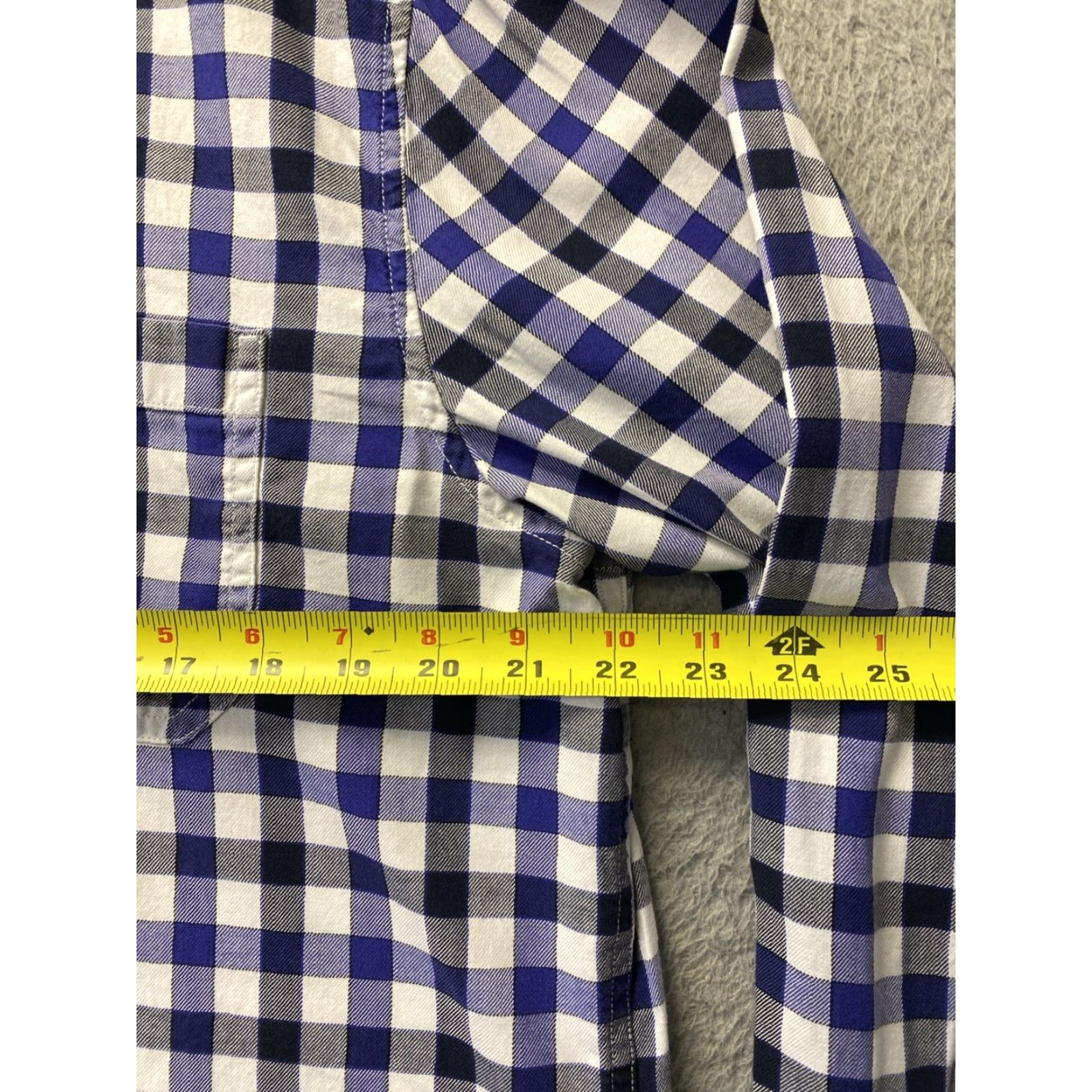 Banana Republic VINTAGE Banana Republic Men’s Shirt Casual Long Sleeve Checked Cotton Flannel Large Size US L / EU 52-54 / 3 - 4 Thumbnail