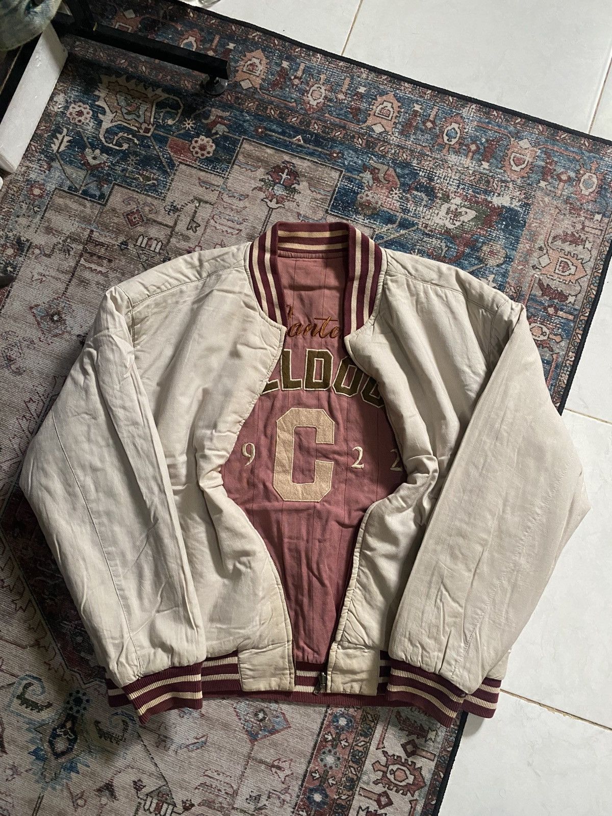 Vintage Vintage Canton Bulldogs NFL Reversible Varsity Jacket Size US M / EU 48-50 / 2 - 4 Thumbnail