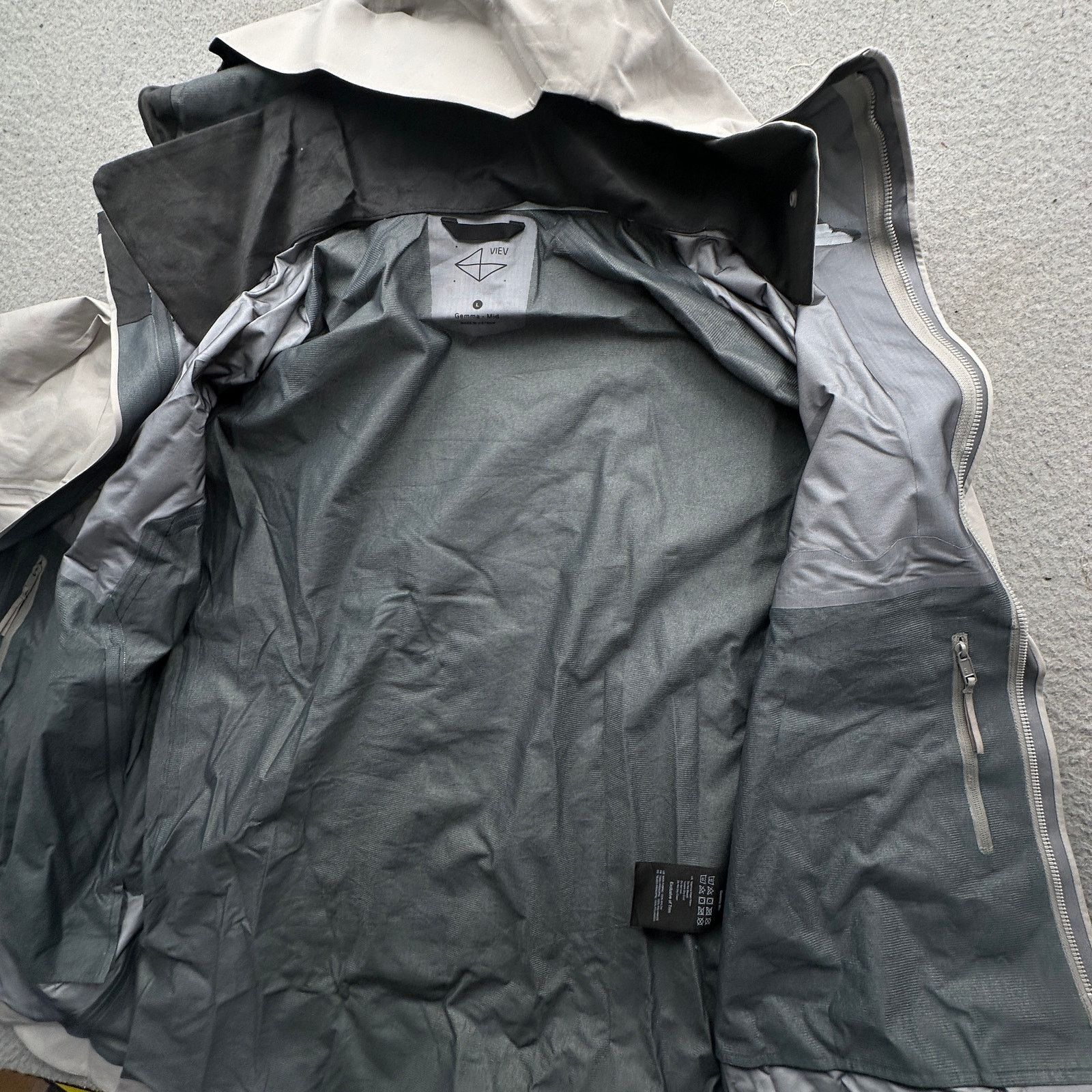 Other VIEV Gemma Mid Gore-Tex Lined Rain Coat Jacket Large Gray Size L / US 10 / IT 46 - 10 Thumbnail