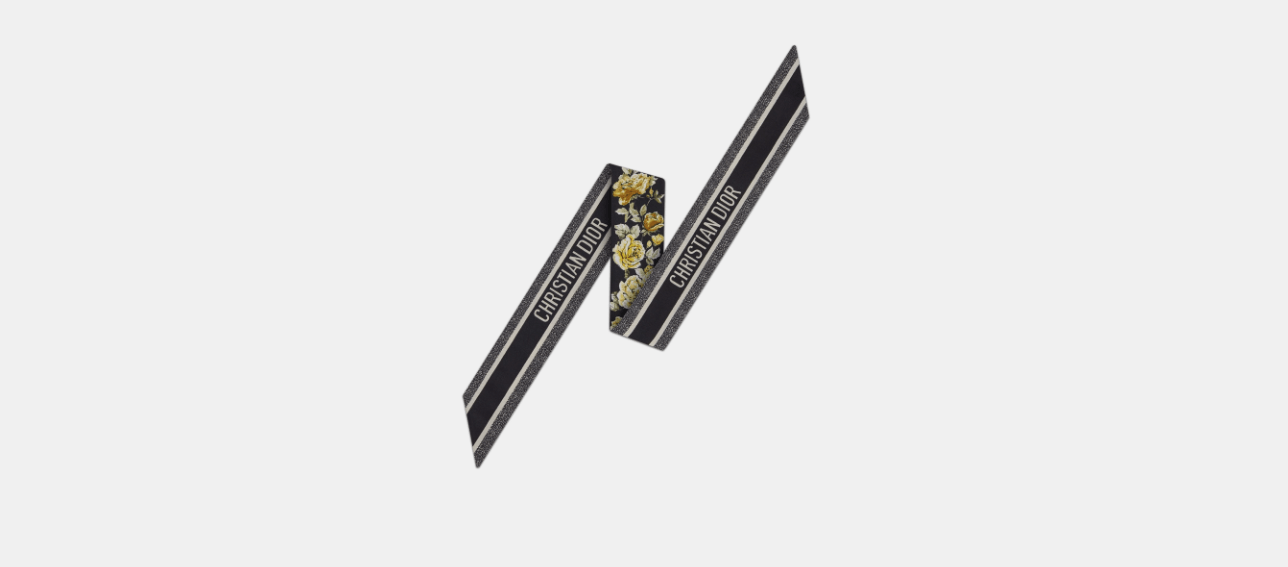 Dior o1w1db10424 Size: OS Dior Mitzah Scarf in Multicolor Size ONE SIZE - 2 Thumbnail