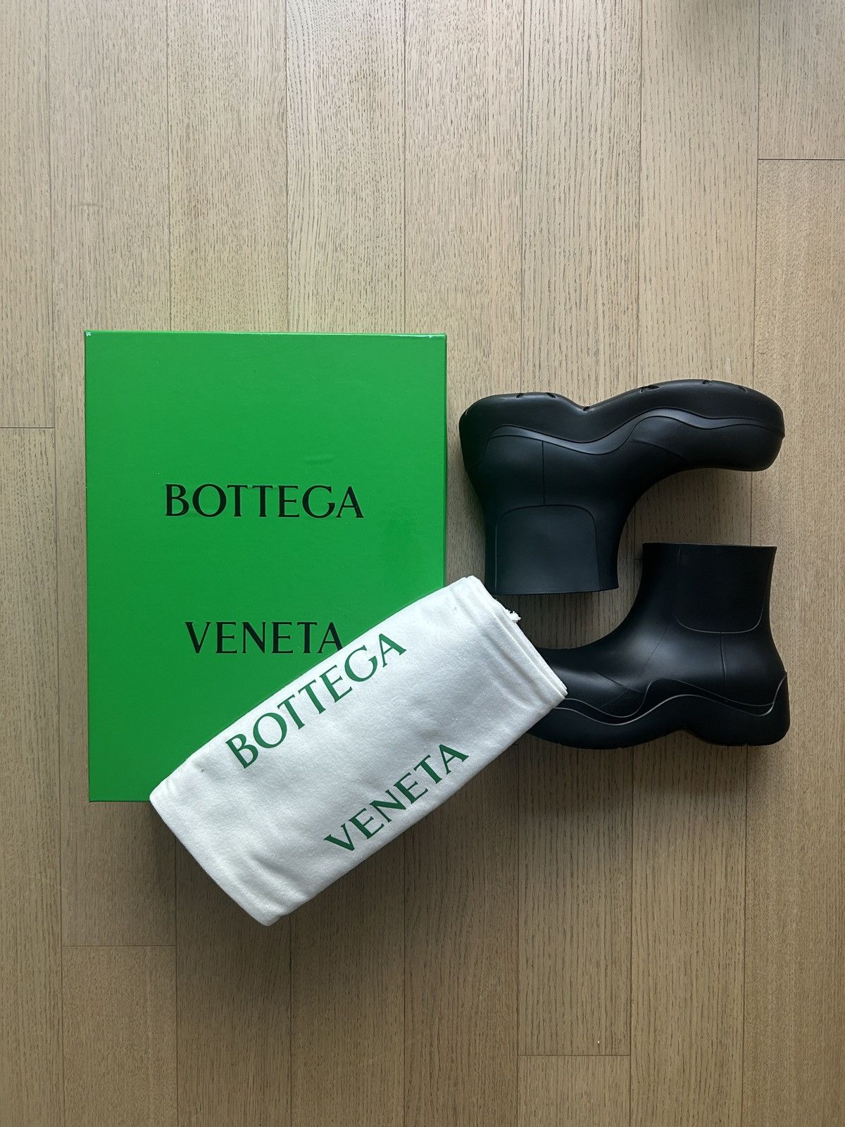 Bottega Veneta Bottega Veneta Puddle Boot EU45 Size US 12 / EU 45 - 2 Thumbnail
