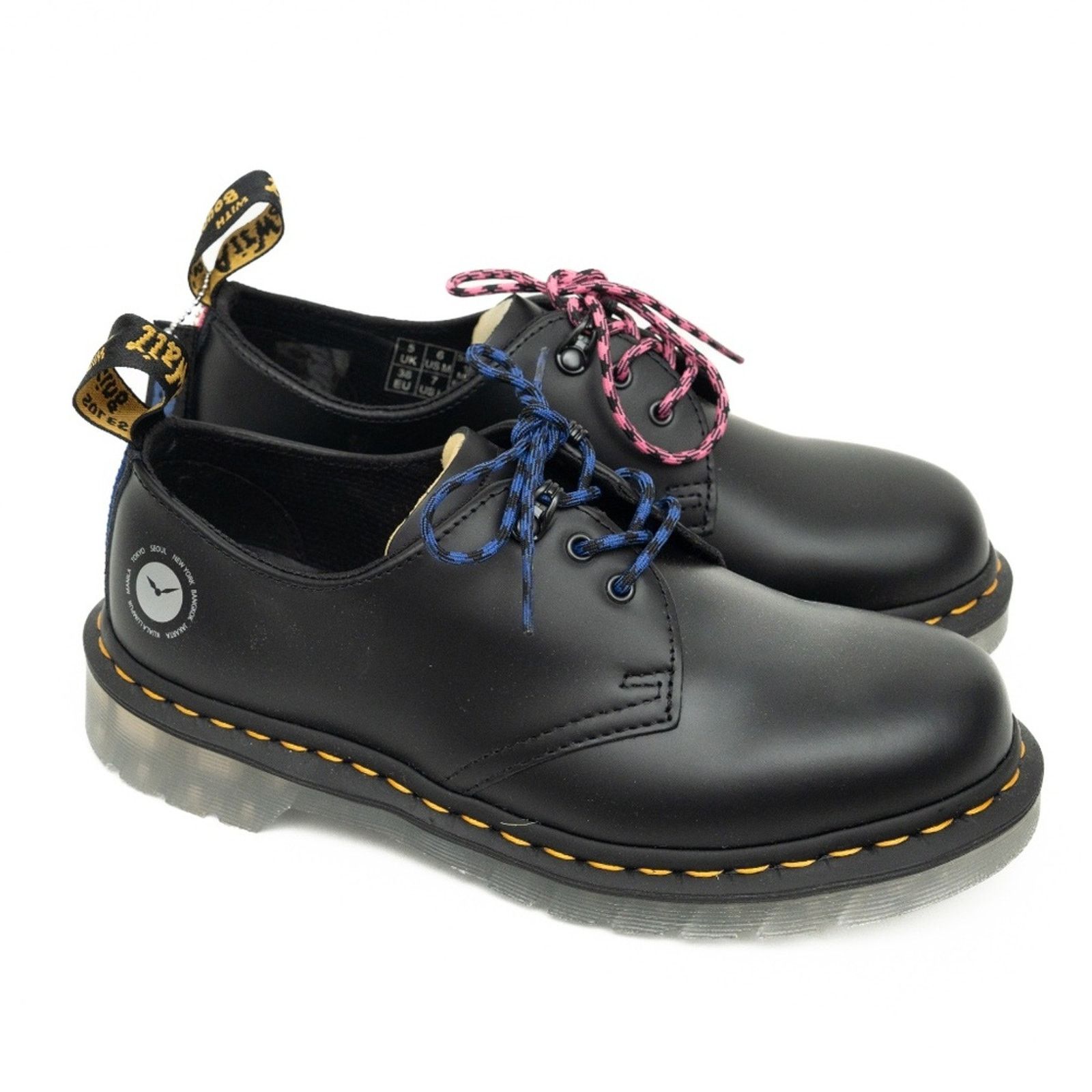Dr. Martens Dr Martens - 1461 Atmos Leather Oxford Shoes Size US 6 / IT 36 - 4 Thumbnail
