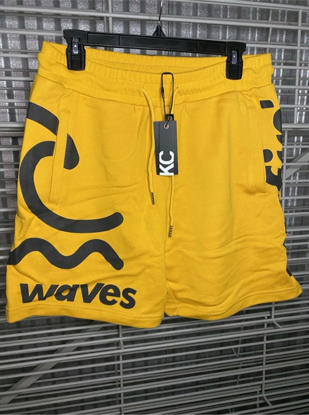 Keiser Clark KEISER CLARK SURFIN' SWEATSHORT CALI YELLOW BLACK Size L Size US 36 / EU 52 - 2 Thumbnail