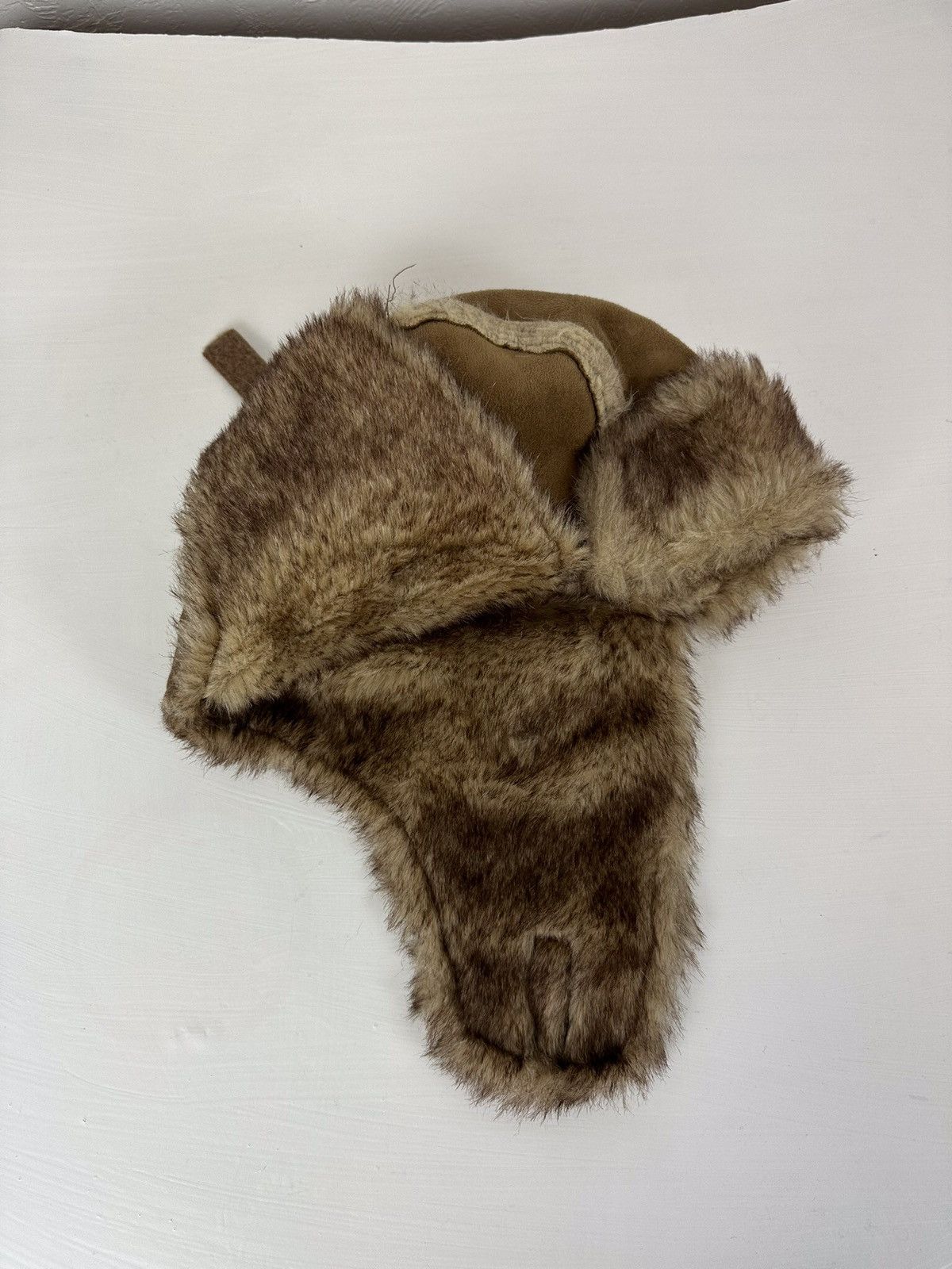 Vintage Ushanka Trapper Hat Furry Mohair Fuzzy Fur Hat Y2K Size ONE SIZE - 4 Thumbnail