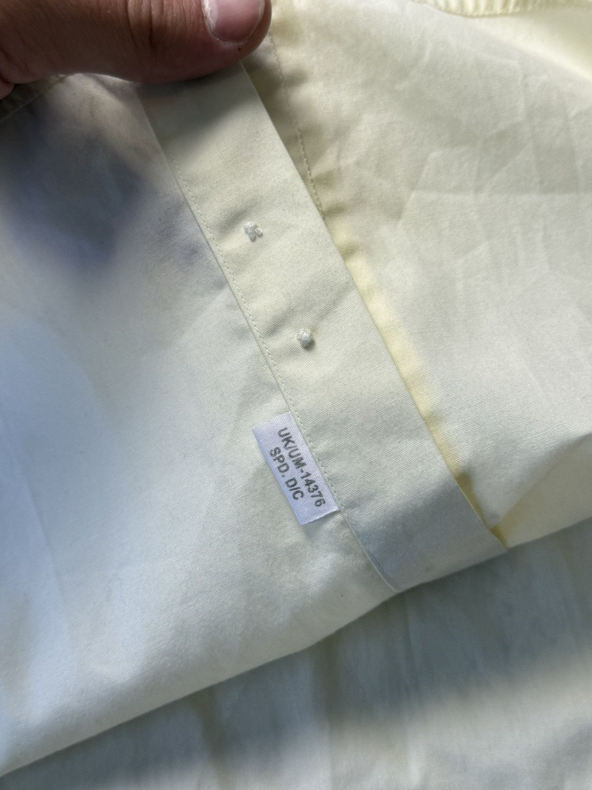 Vintage Yves Saint Laurent Classic Wedding Shirt with Cufflinks Size US L / EU 52-54 / 3 - 15 Thumbnail