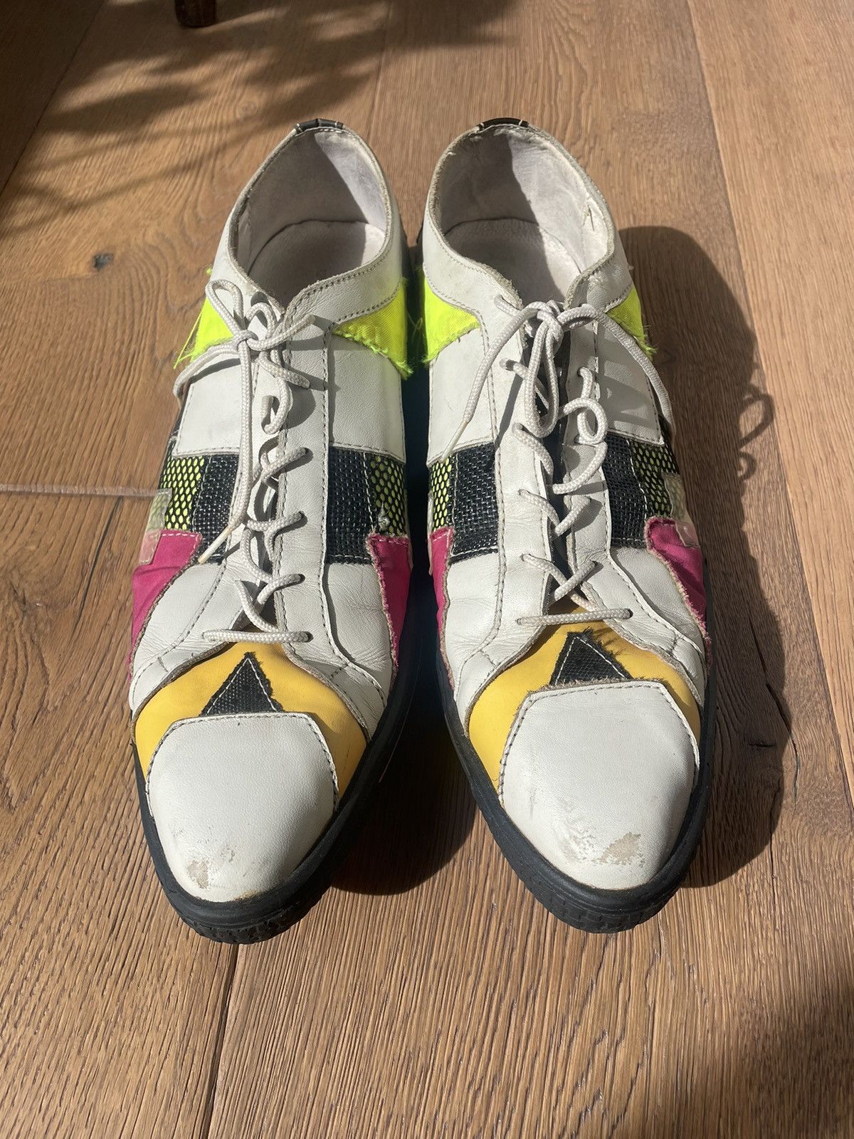 SWEAR London Swear patchwork pointed shoes Size US 9 / EU 42 - 1 Thumbnail