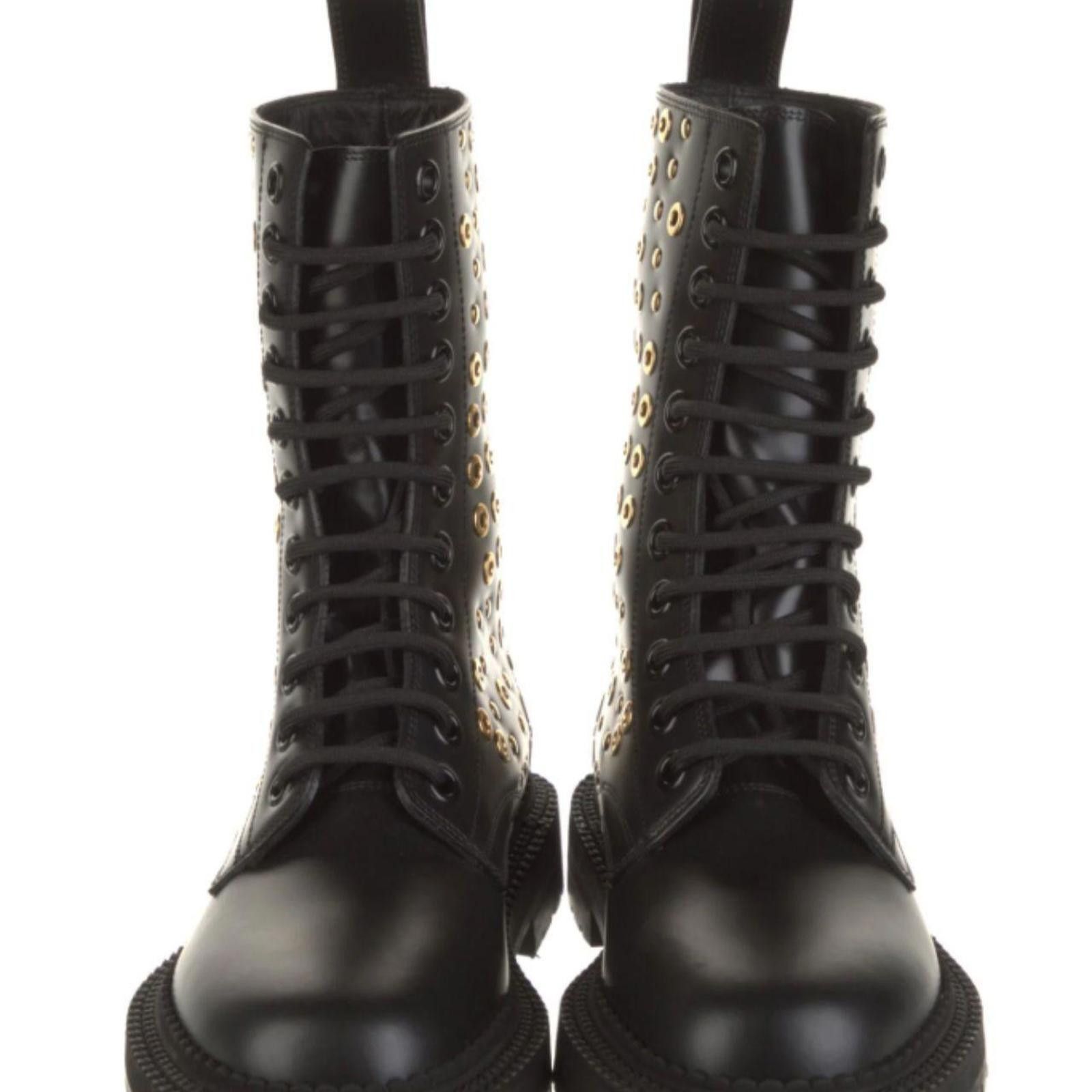 Burberry Iconic Burberry combat boots, size 6.5. Size US 6.5 / IT 36.5 - 3 Thumbnail
