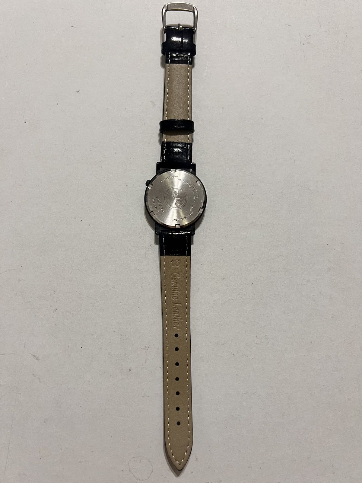 Seiko Vintage 80s Seiko Avenue Orange Accents Black Dial Size ONE SIZE - 5 Thumbnail