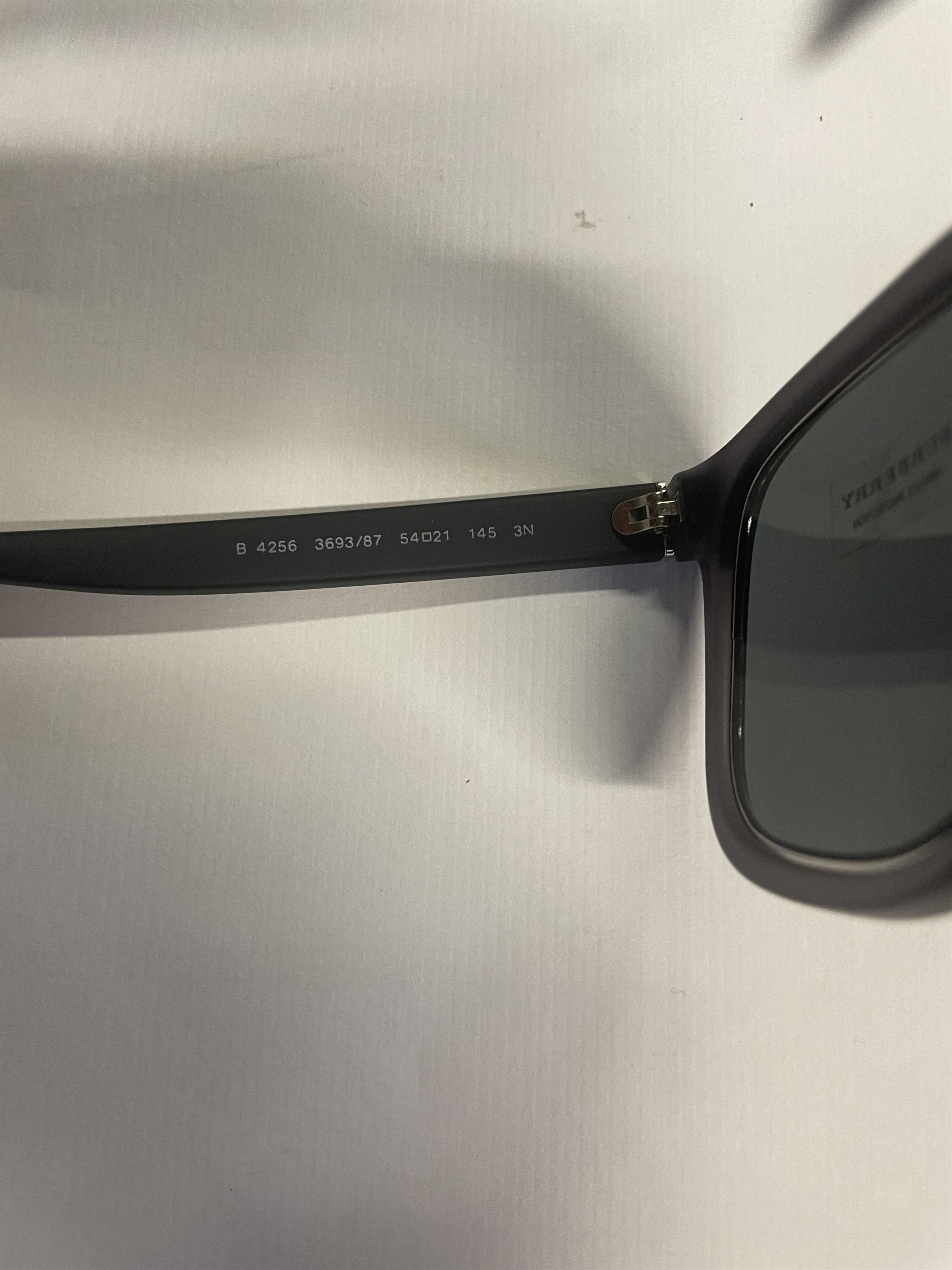 Burberry Burberry BE 4256 3693/87 Square Unisex Sunglasses Size ONE SIZE - 4 Thumbnail