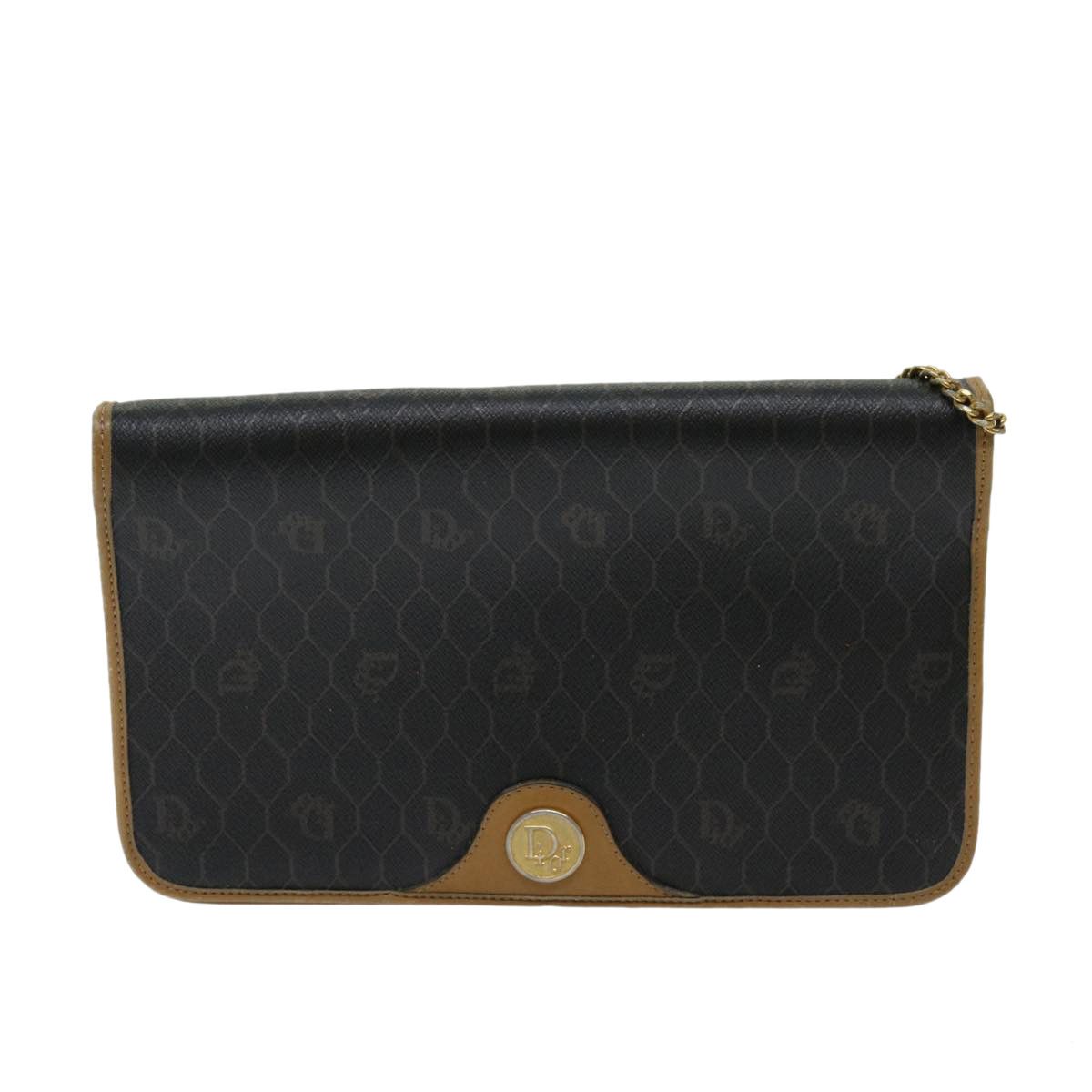 Dior Honeycomb Black Canvas Shoulder Bag (Pre-Owned) Size ONE SIZE - 1 Thumbnail