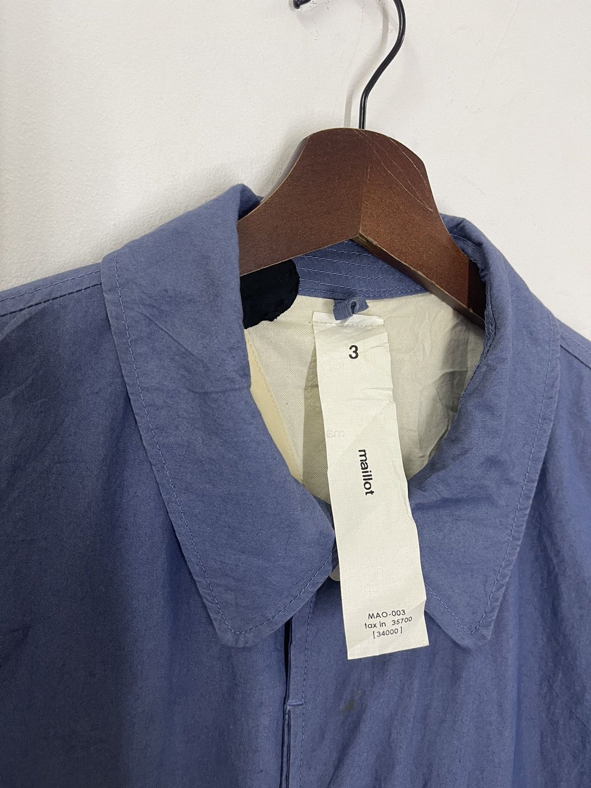 Japanese Brand VINTAGE MAILLOT TRENCT COAT STREET FASHION SUMMER Size US M / EU 48-50 / 2 - 5 Thumbnail