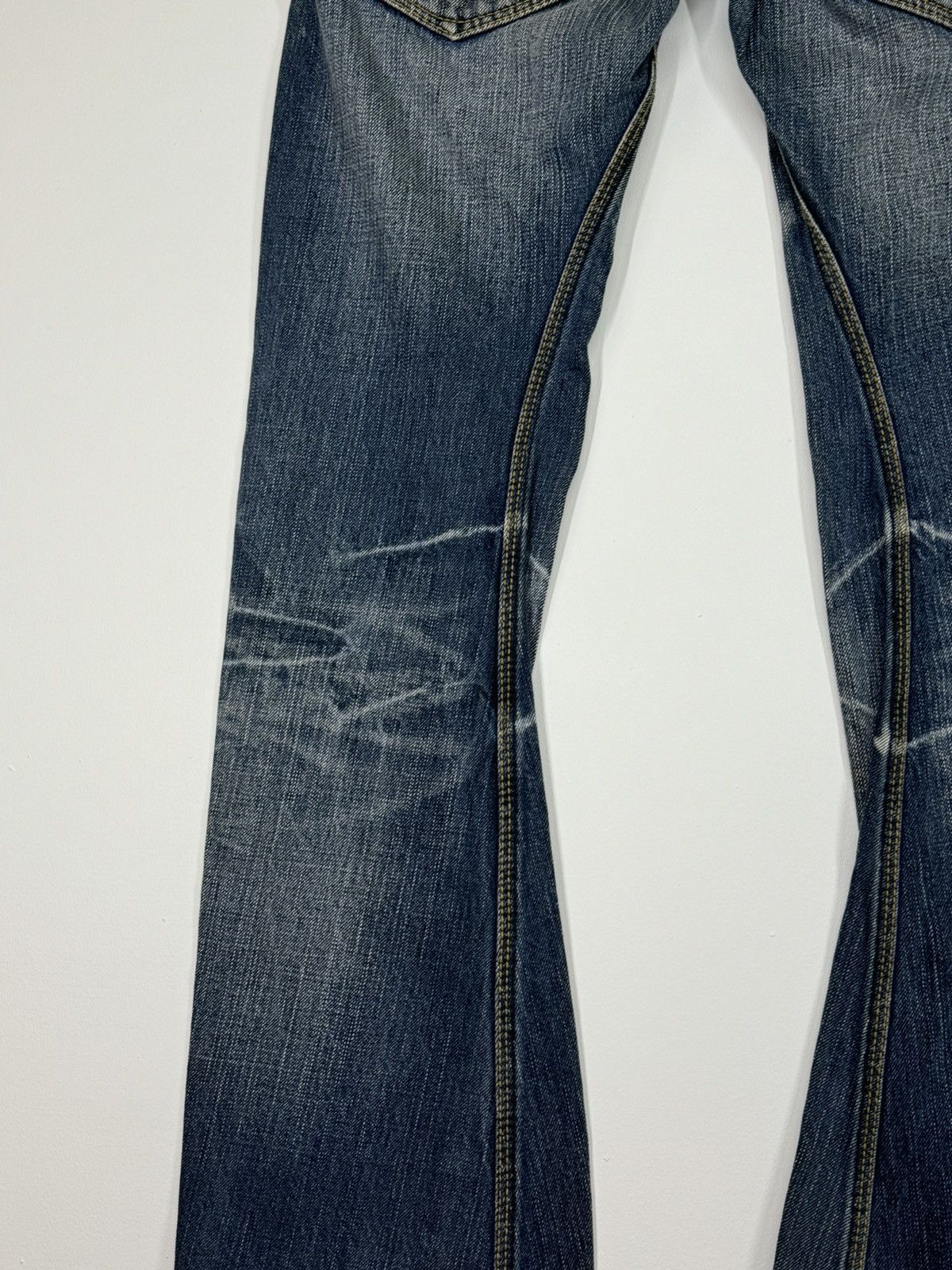 If Six Was Nine × Le Grande Bleu (L.G.B.) × Nicole Club FLARE NICOLE CLUB FOR MEN MUD WASH BOOT CUT DENIM Size US 30 / EU 46 - 14 Thumbnail
