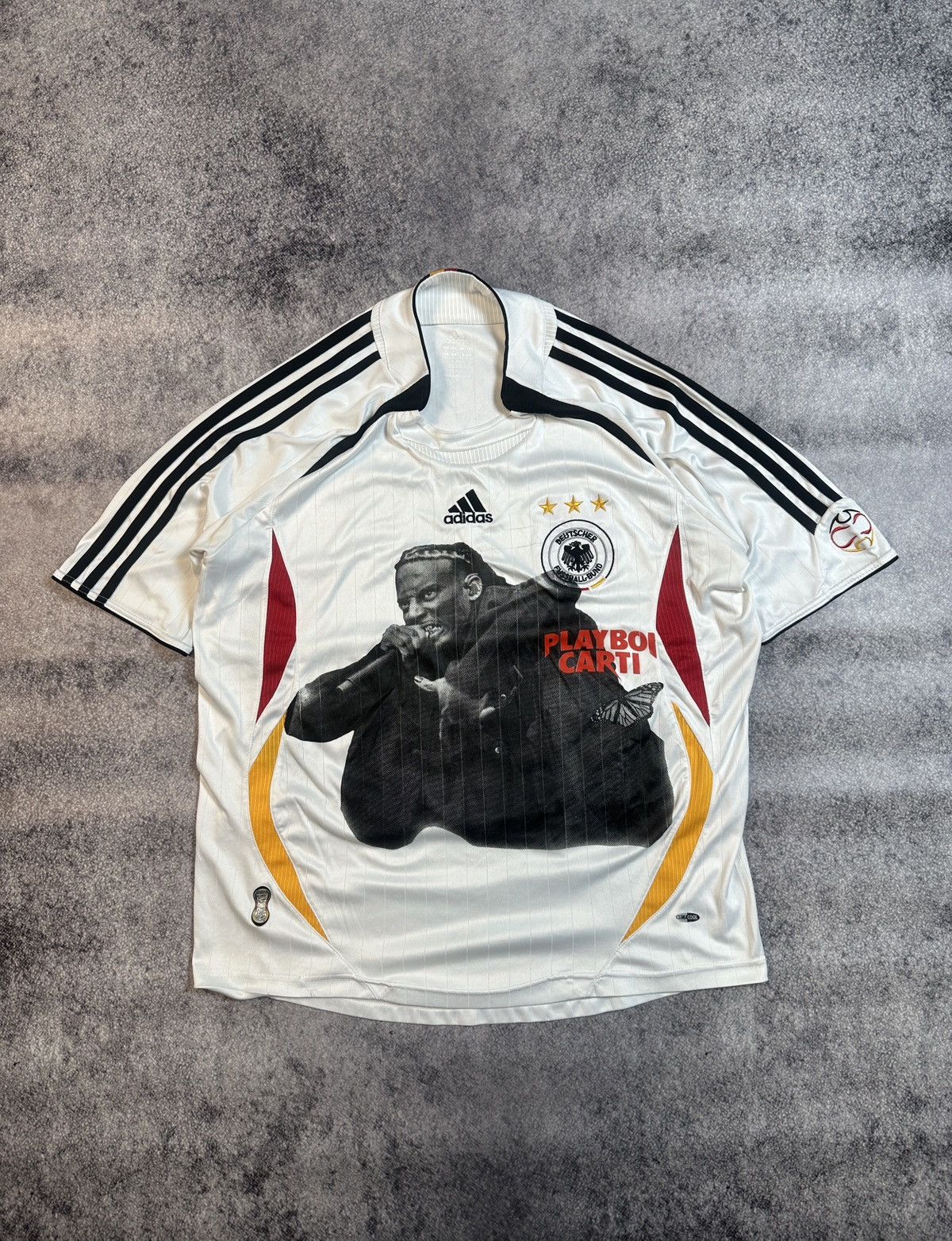 Adidas Vintage Adidas Germany 06/07 Playboi Carti Soccer Jersey XL Size US XL / EU 56 / 4 - 1 Thumbnail