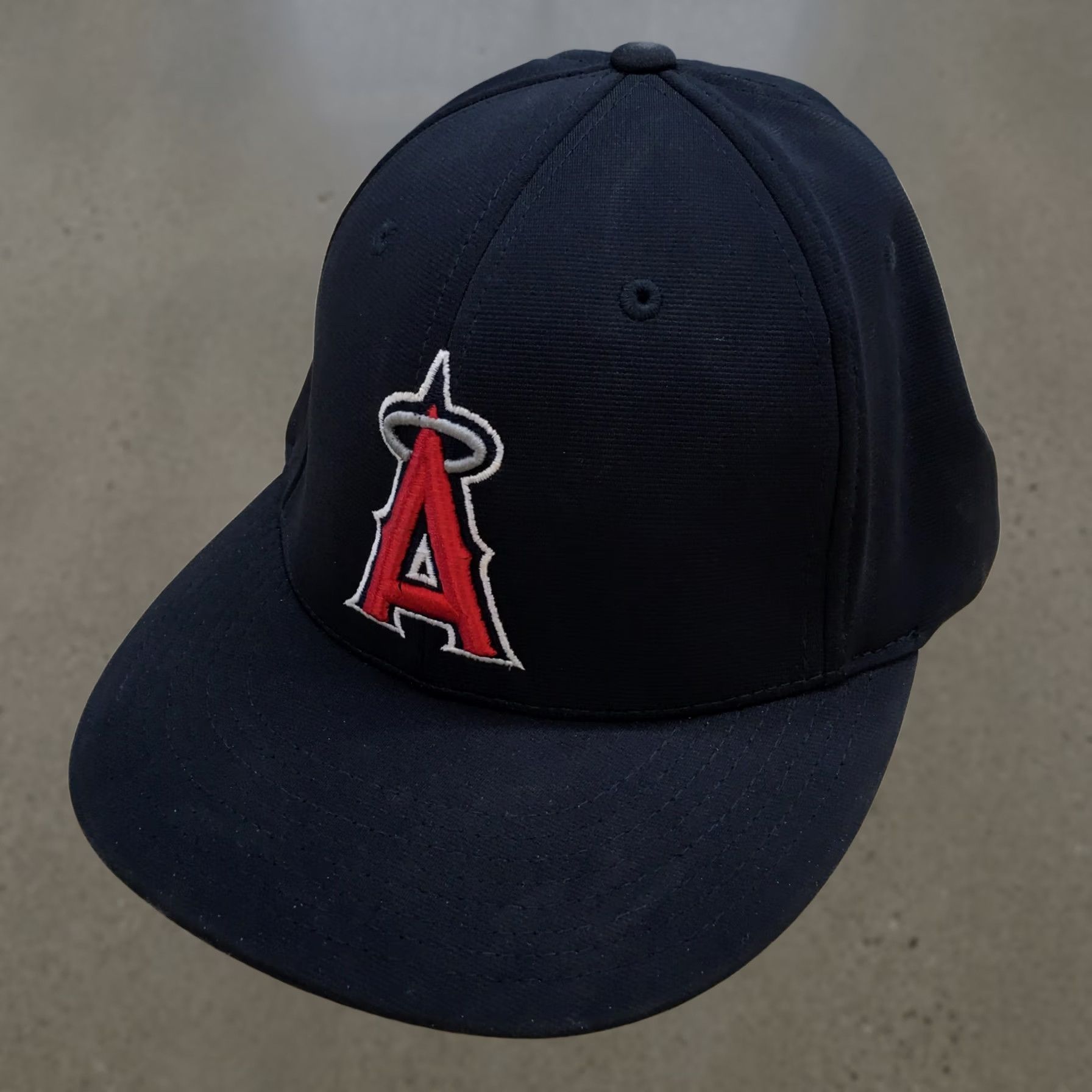 Vintage LA Angels Baseball Cap Hat Mens Blue S-M Fitted Embroidered Logo Richardson Size ONE SIZE - 1 Thumbnail