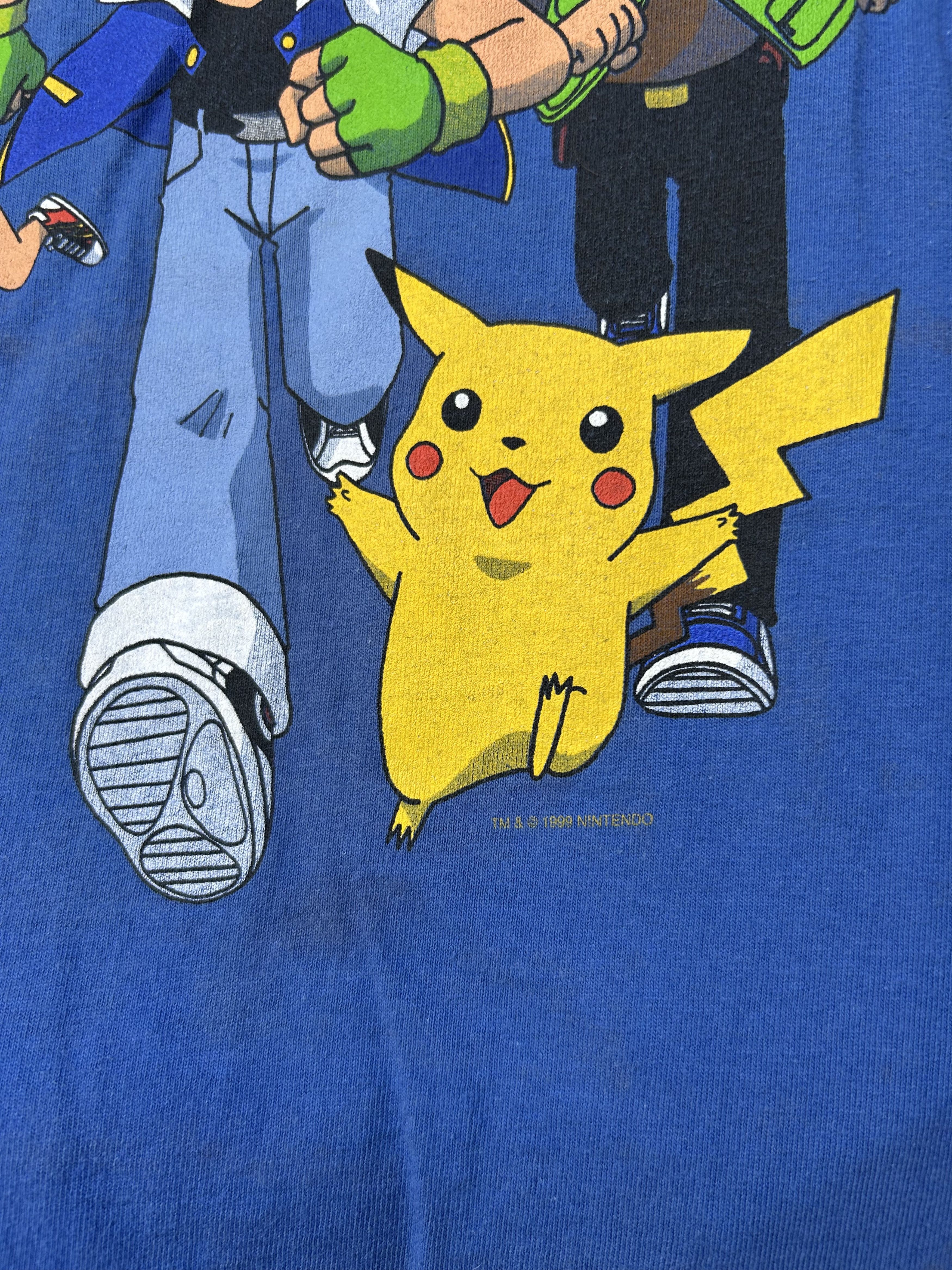 Anime Vintage 1999 Pokemon Anime Movie T-shirt Size US S / EU 44-46 / 1 - 5 Thumbnail