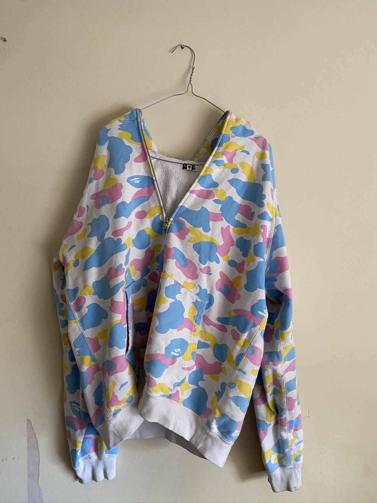 Bape 2006 Candy Camo Full Zip Up Hoodie Size US L / EU 52-54 / 3 - 1 Thumbnail