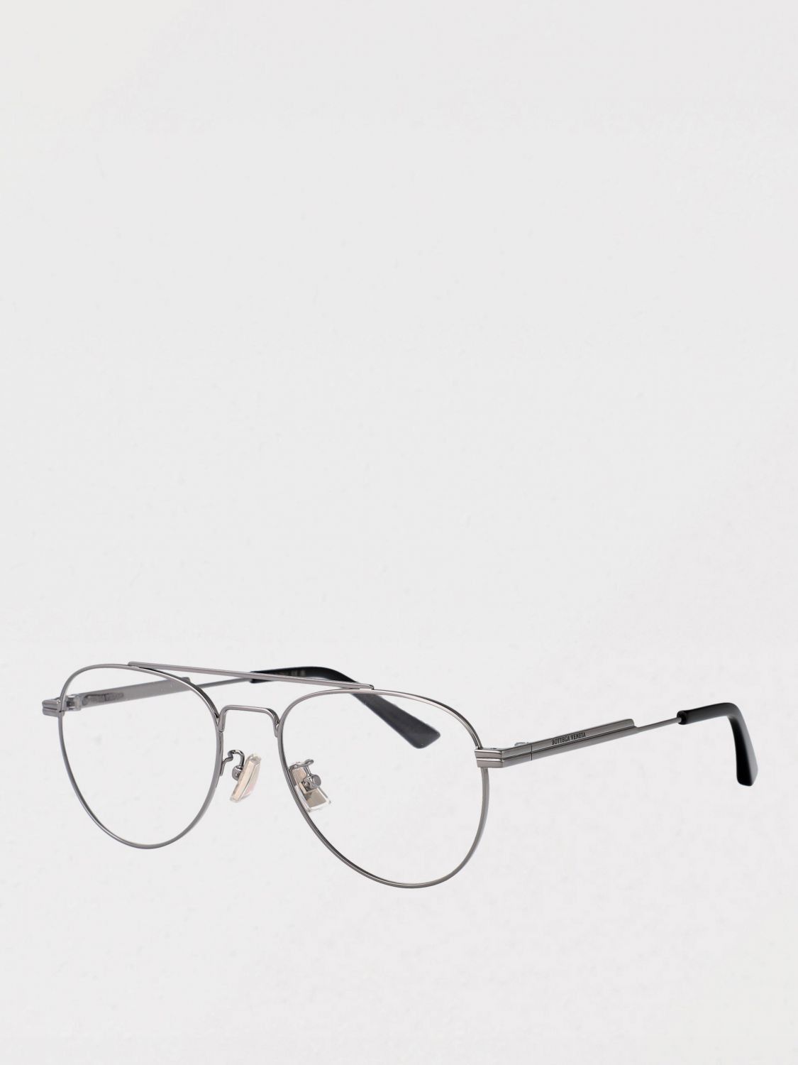 Bottega Veneta Optical Frames Men Silver