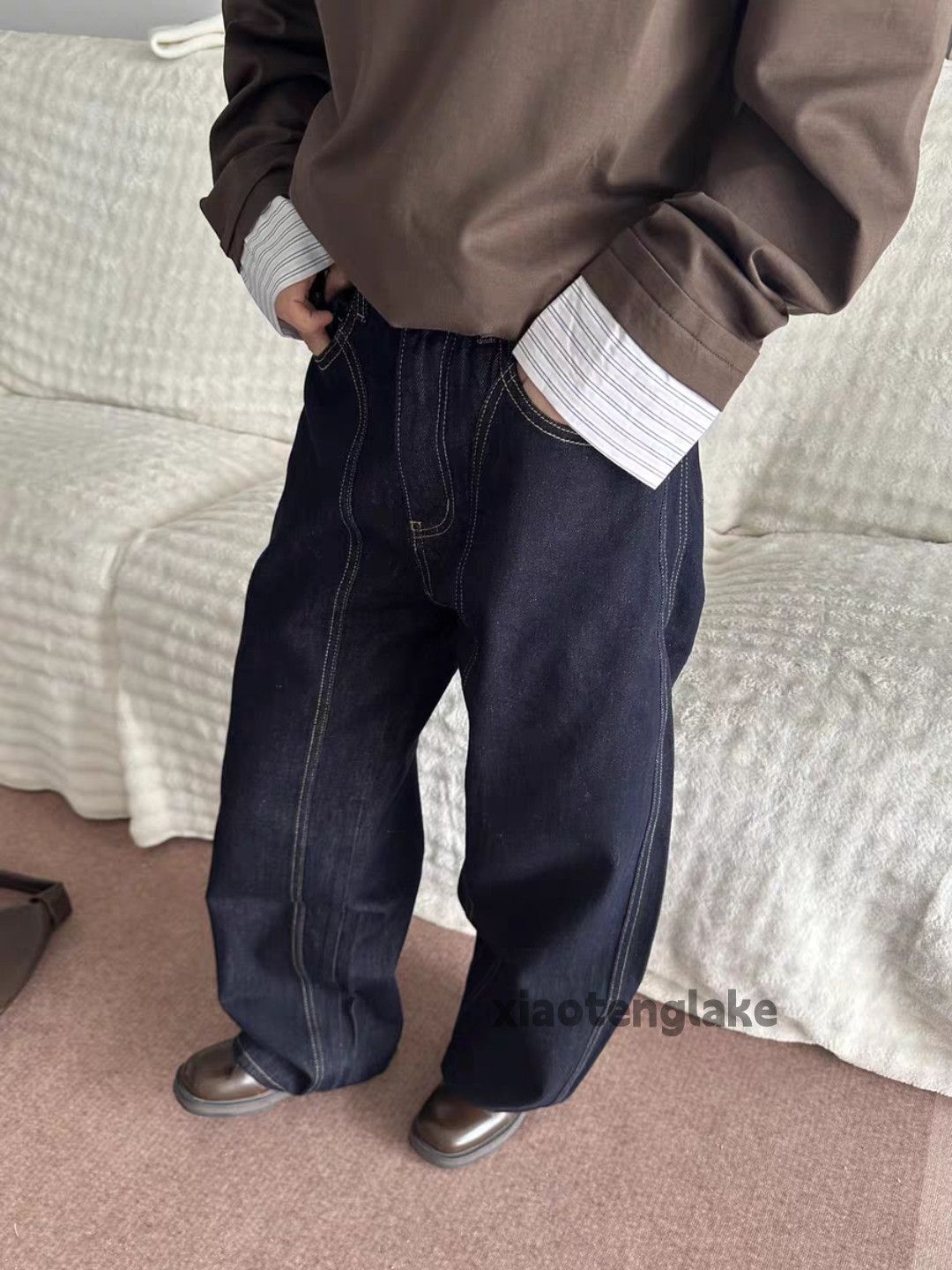 Jean ltx vintage loose baggy skate hiphop carpenter jeans Size US 36 / EU 52 - 3 Thumbnail