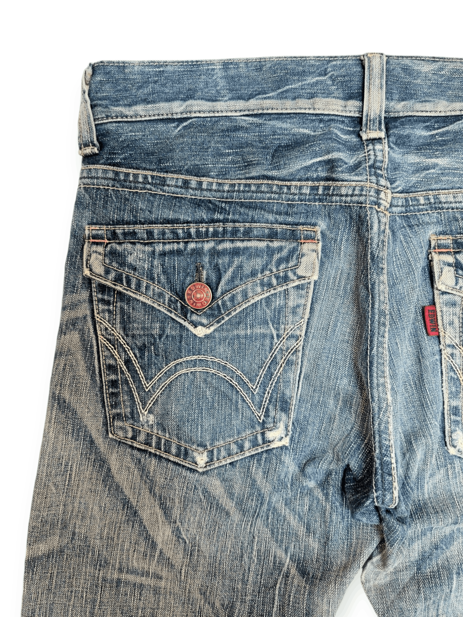 Edwin Flare Edwin 503 Blue Trip Denim Size US 32 / EU 48 - 16 Thumbnail